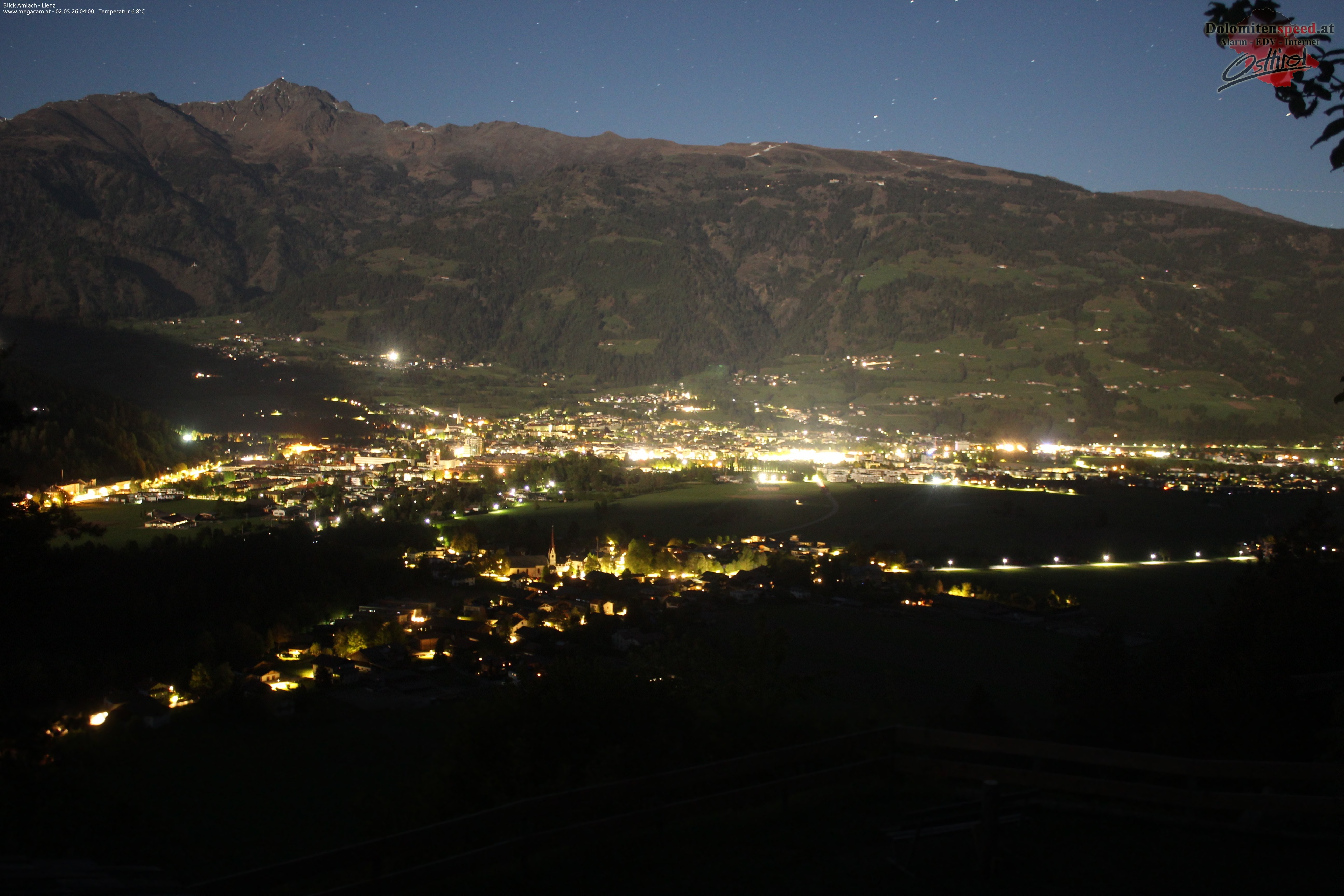Archiv Foto Webcam Blick Amlach - Lienz - Osttirol