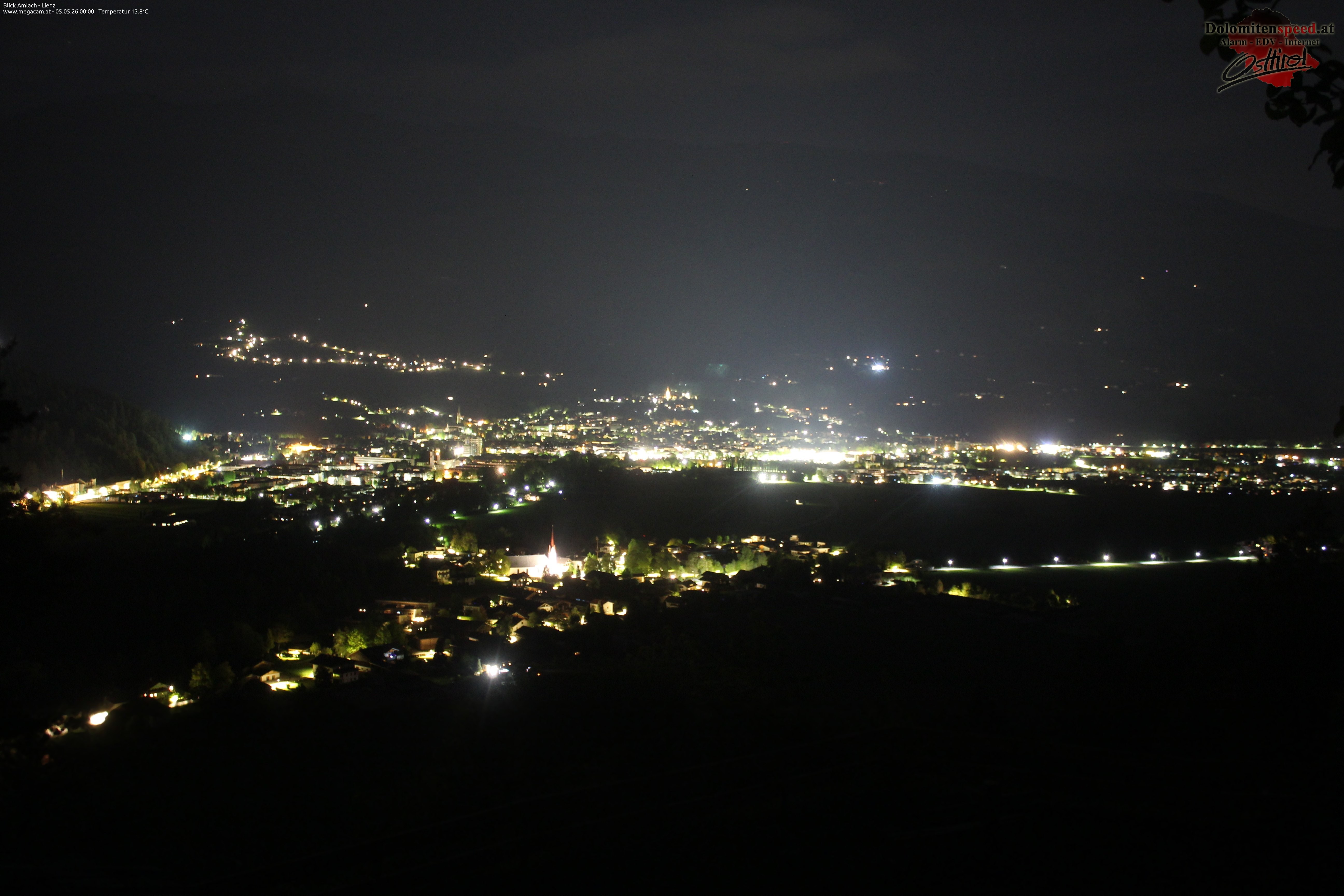 Archiv Foto Webcam Blick Amlach - Lienz - Osttirol