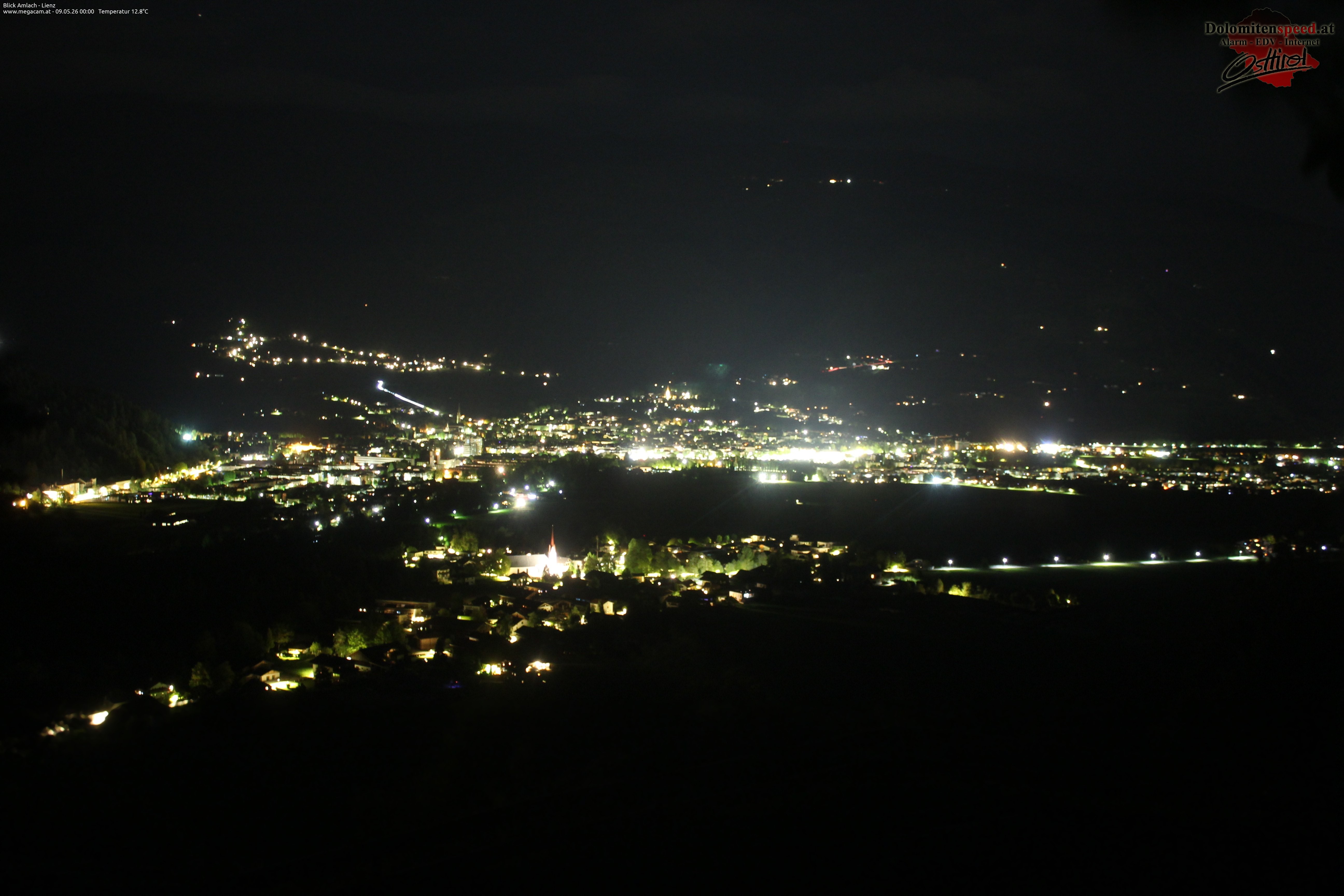 Archiv Foto Webcam Blick Amlach - Lienz - Osttirol