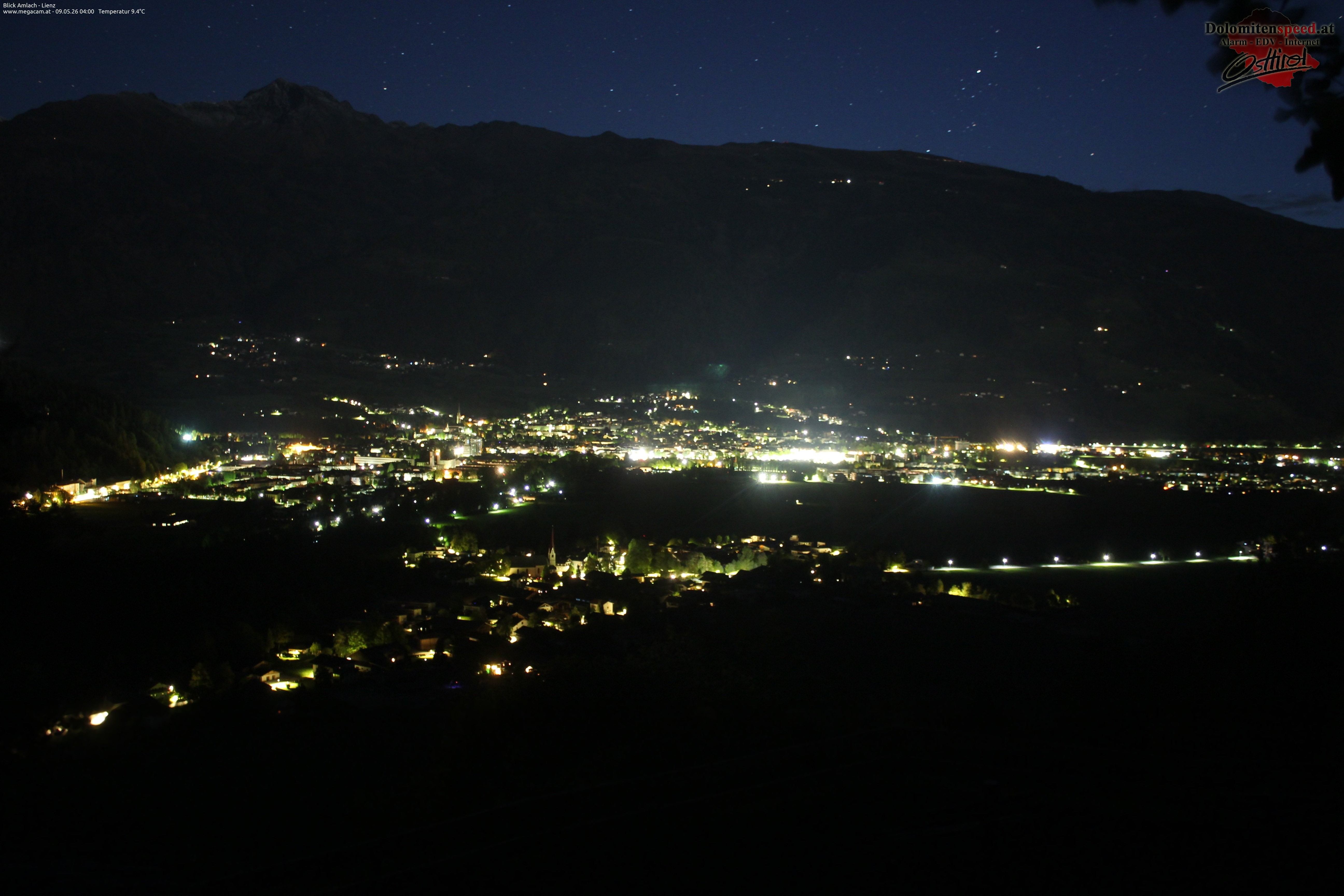 Archiv Foto Webcam Blick Amlach - Lienz - Osttirol