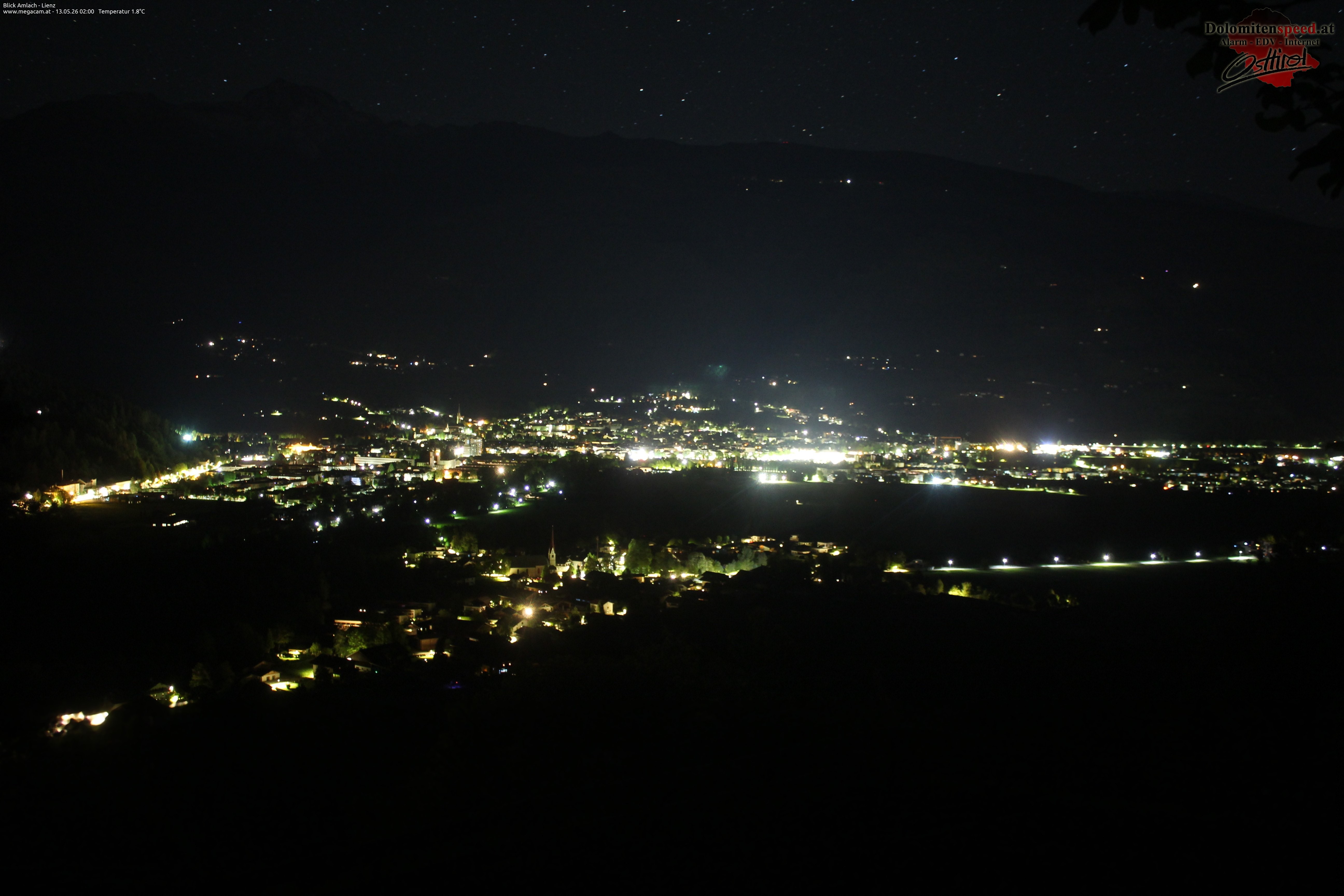 Archiv Foto Webcam Blick Amlach - Lienz - Osttirol