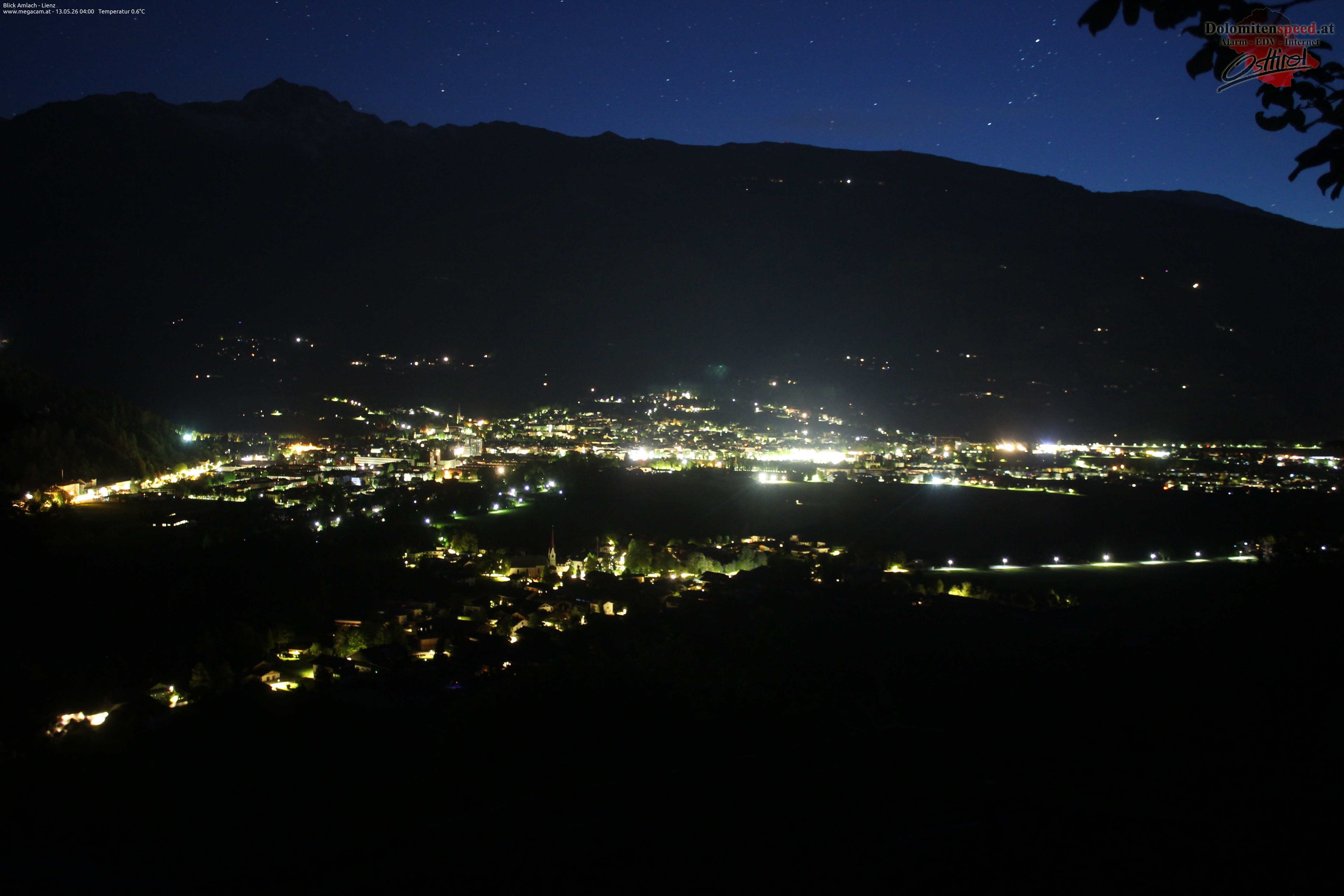 Archiv Foto Webcam Blick Amlach - Lienz - Osttirol