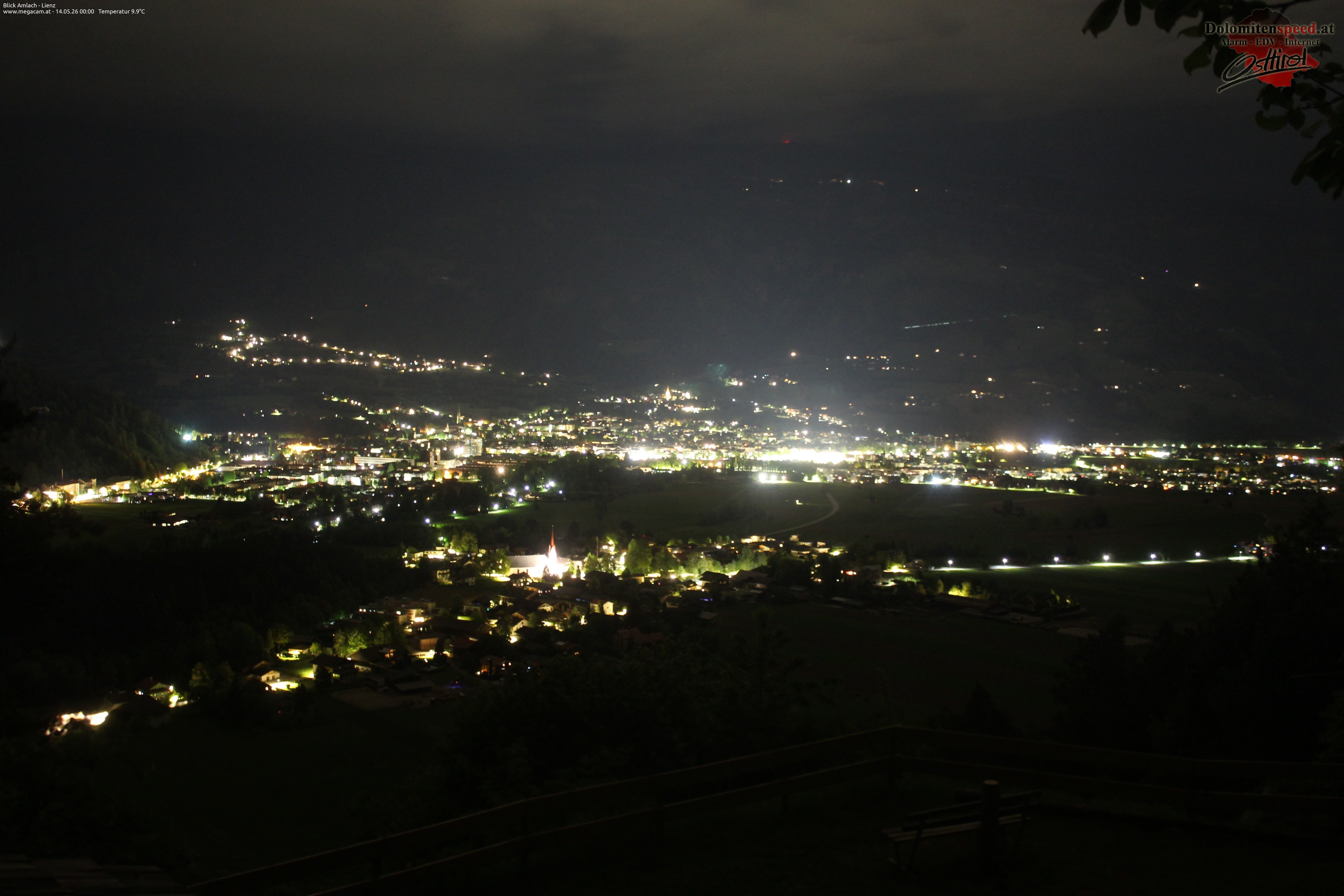 Archiv Foto Webcam Blick Amlach - Lienz - Osttirol