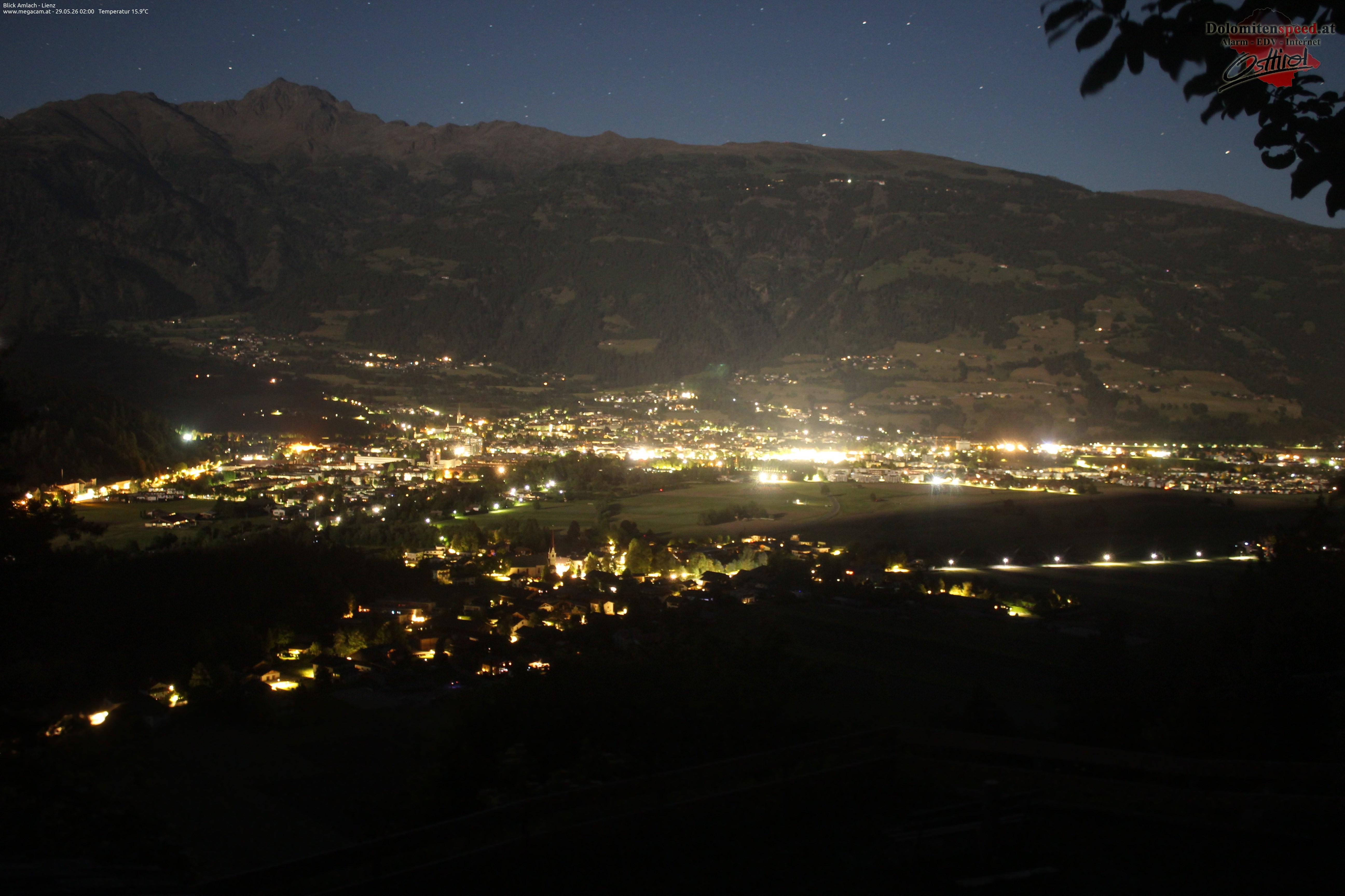 Archiv Foto Webcam Blick Amlach - Lienz - Osttirol