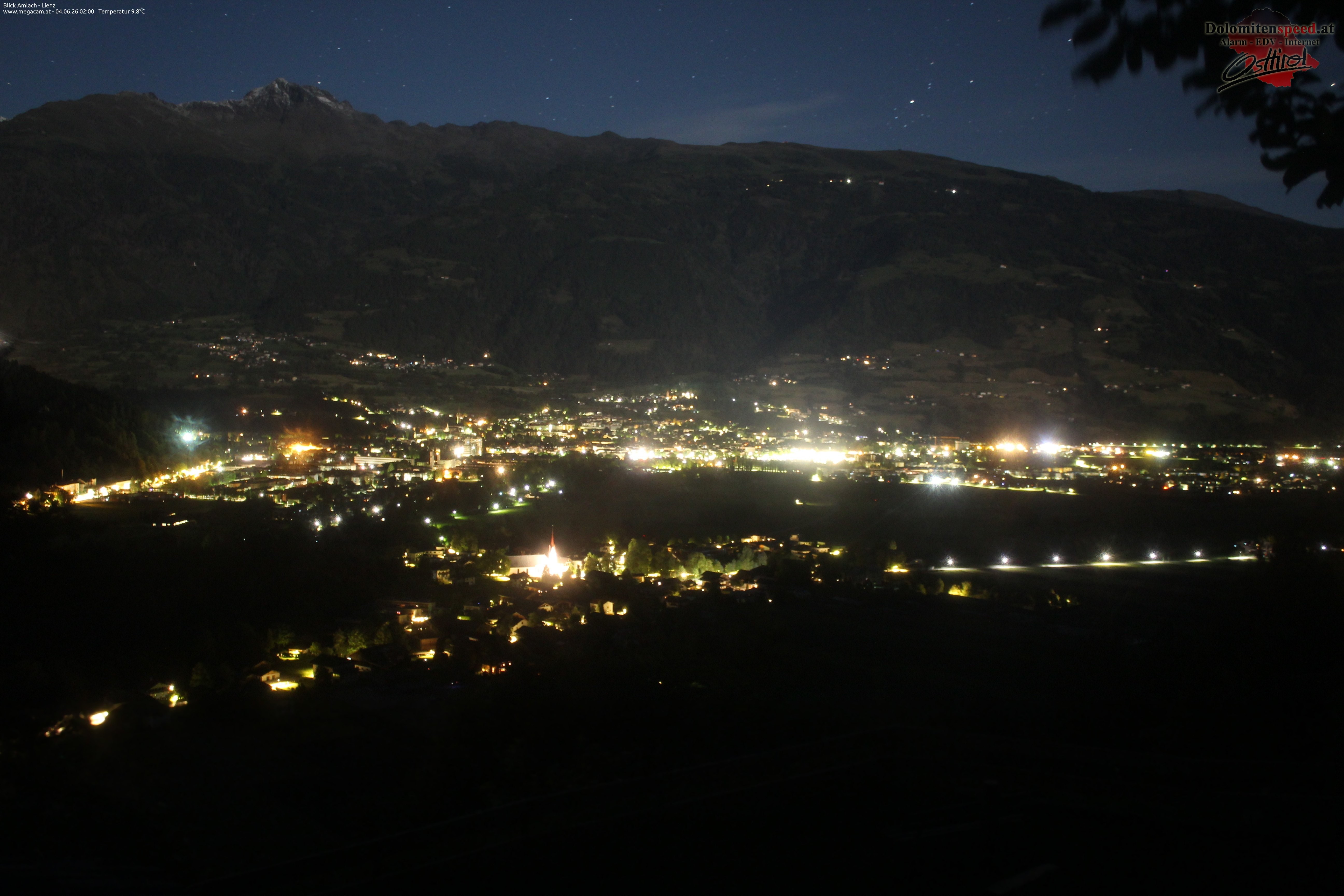 Archiv Foto Webcam Blick Amlach - Lienz - Osttirol