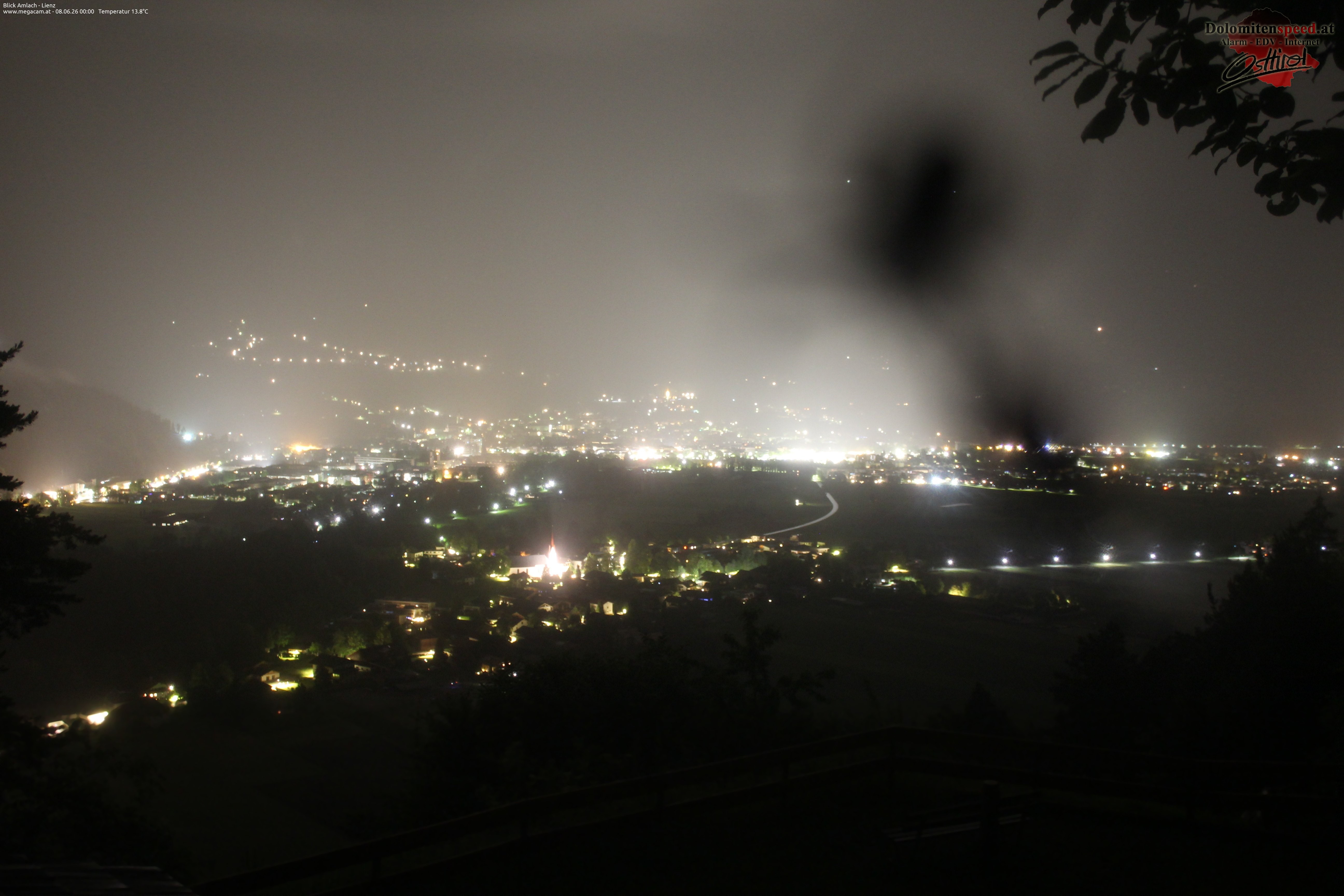 Archiv Foto Webcam Blick Amlach - Lienz - Osttirol