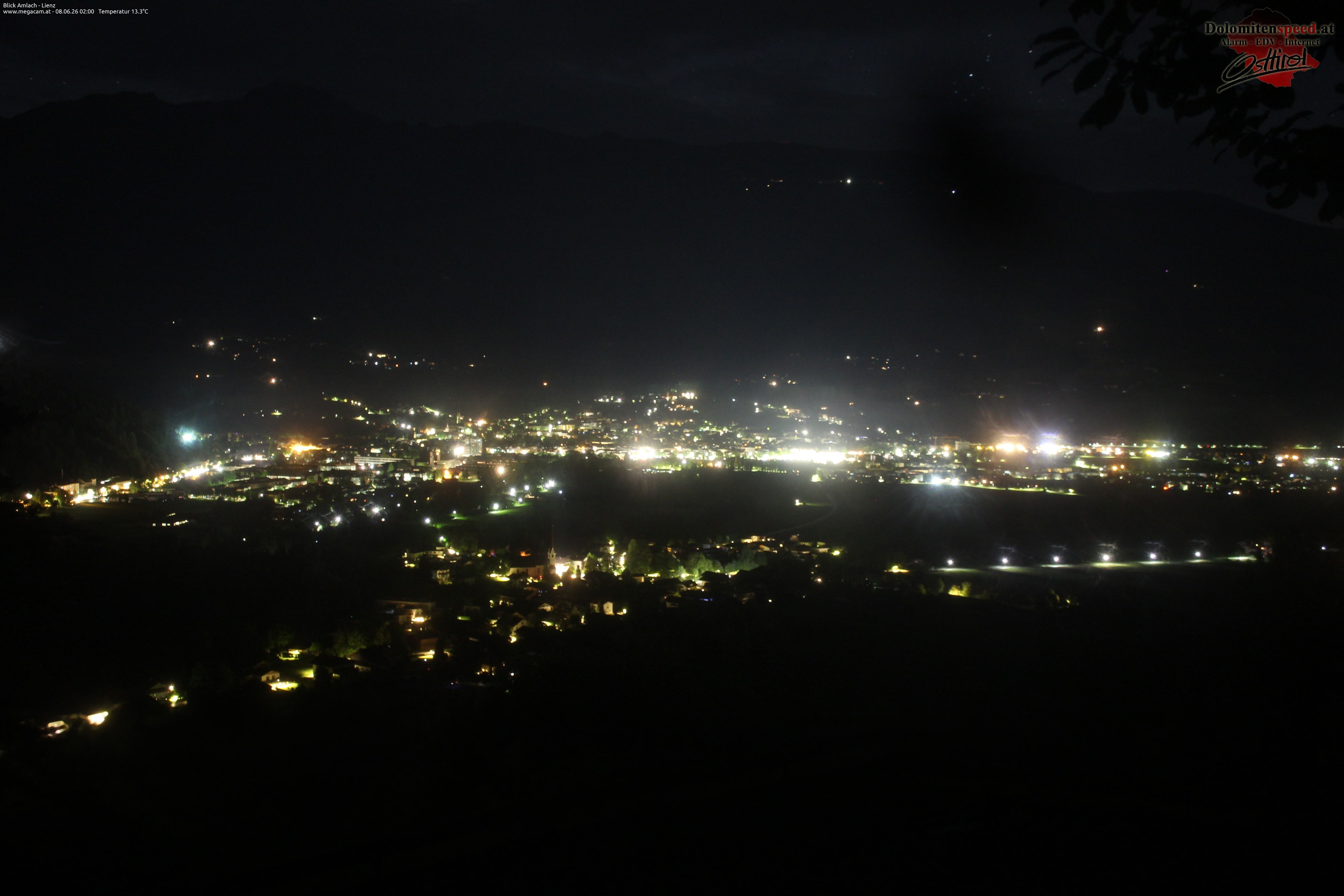 Archiv Foto Webcam Blick Amlach - Lienz - Osttirol