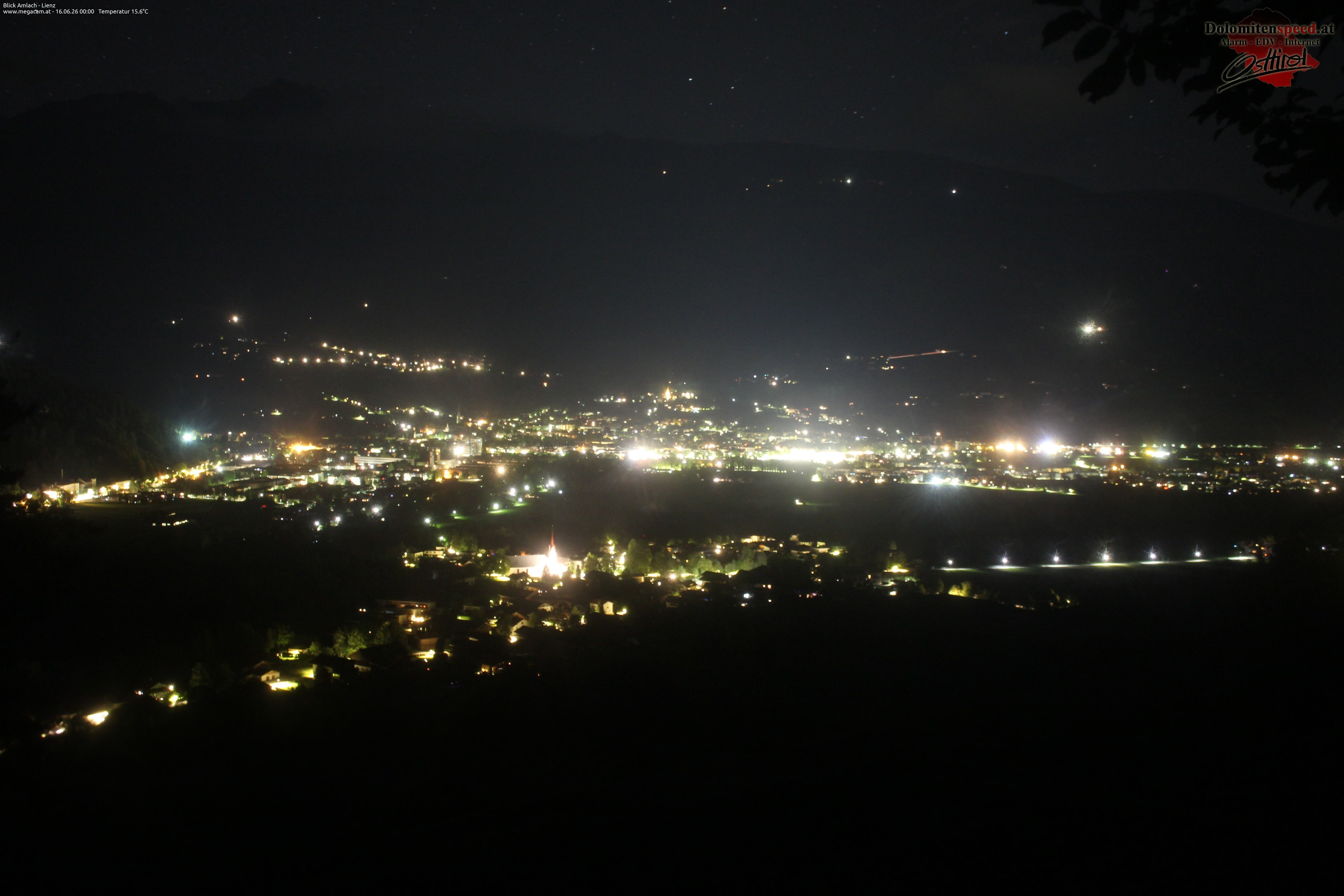 Archiv Foto Webcam Blick Amlach - Lienz - Osttirol
