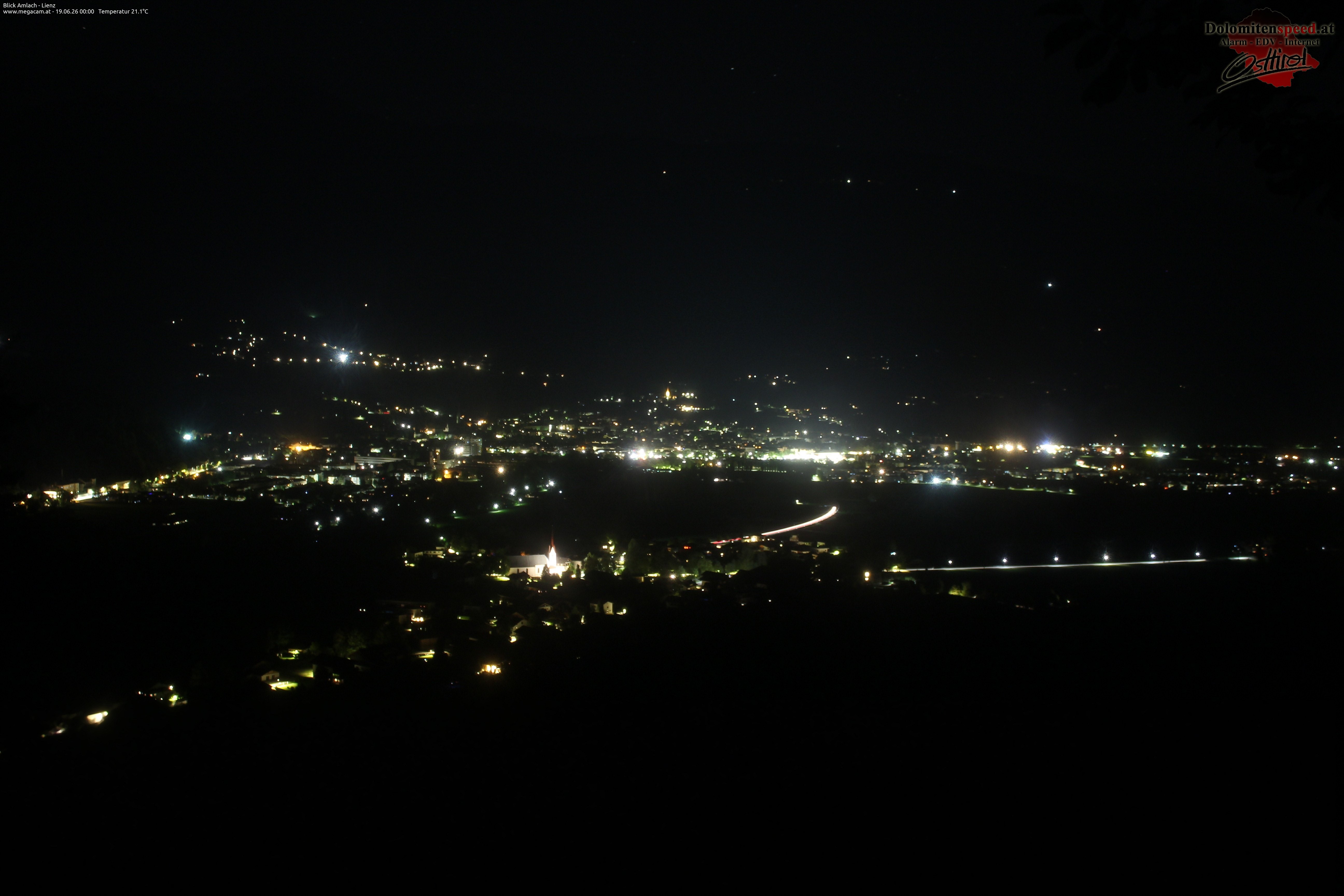 Archiv Foto Webcam Blick Amlach - Lienz - Osttirol