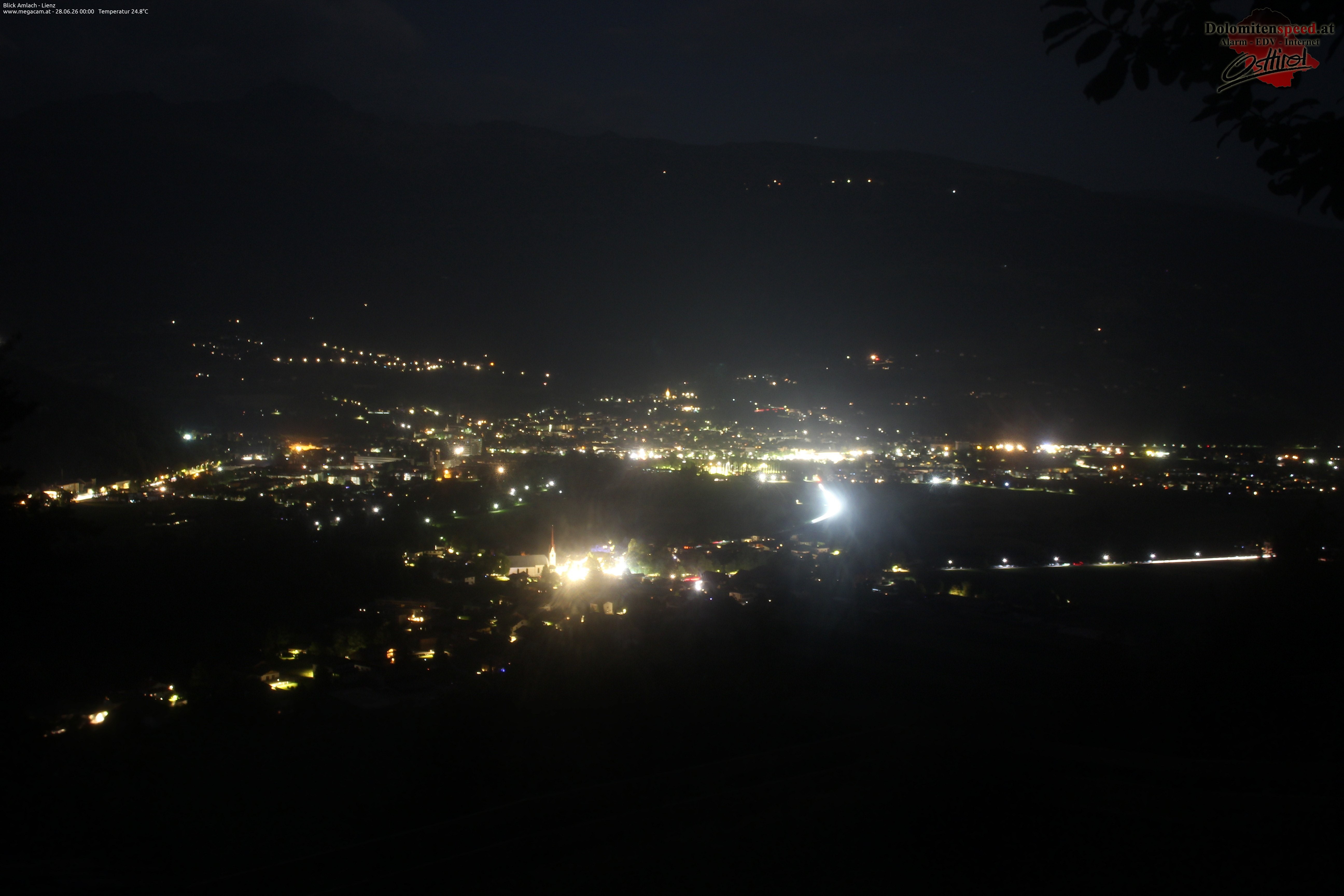 Archiv Foto Webcam Blick Amlach - Lienz - Osttirol