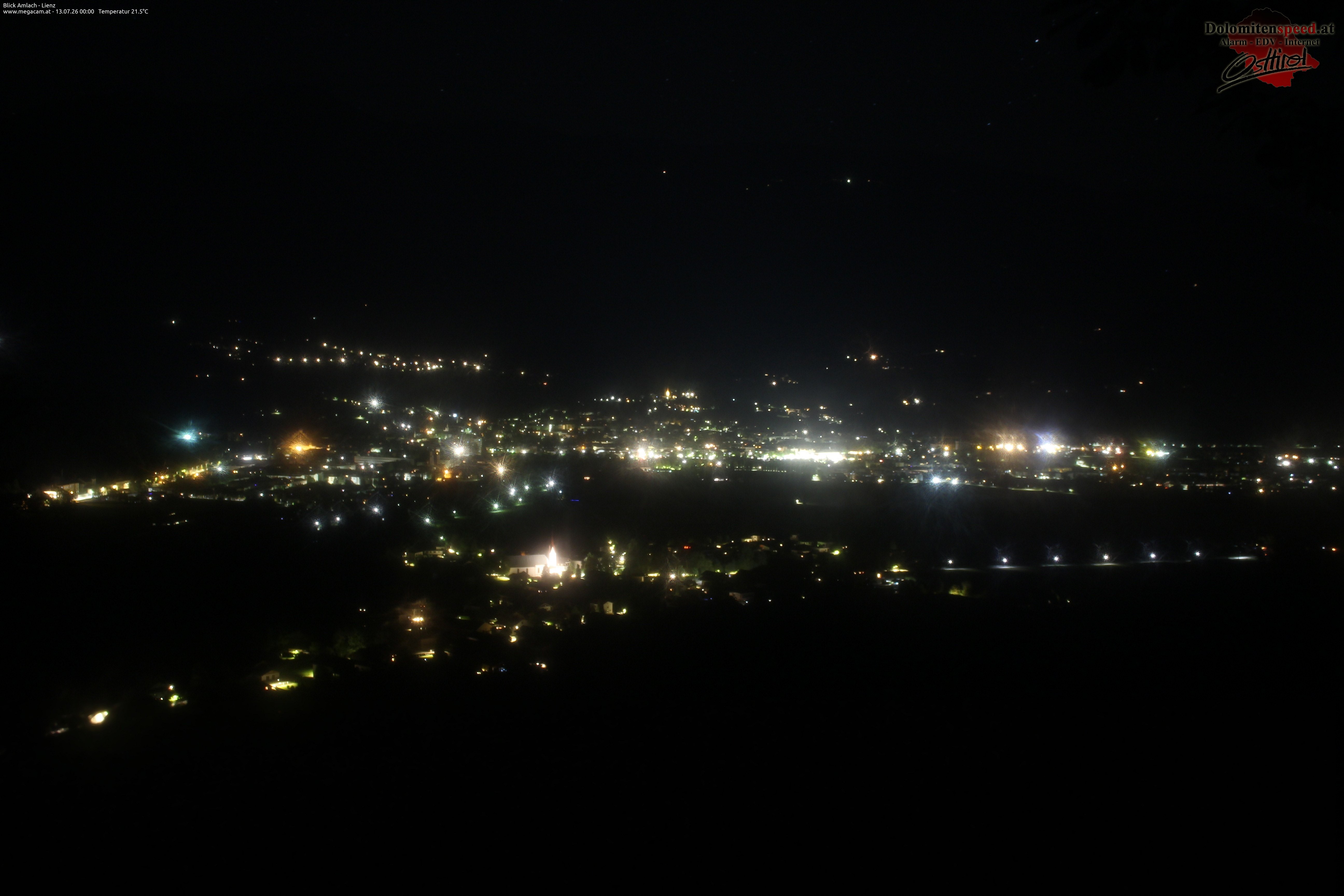 Archiv Foto Webcam Blick Amlach - Lienz - Osttirol