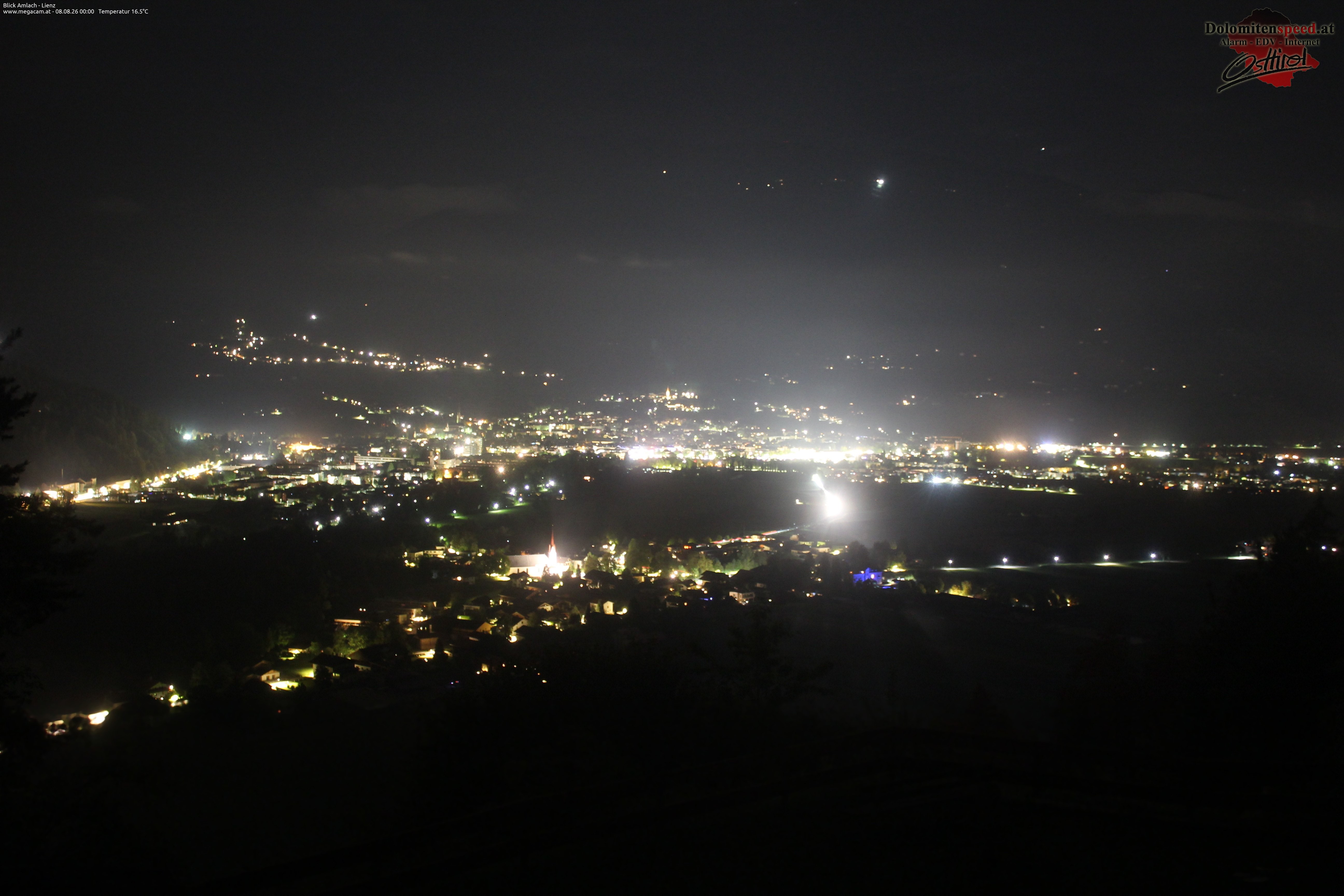 Archiv Foto Webcam Blick Amlach - Lienz - Osttirol