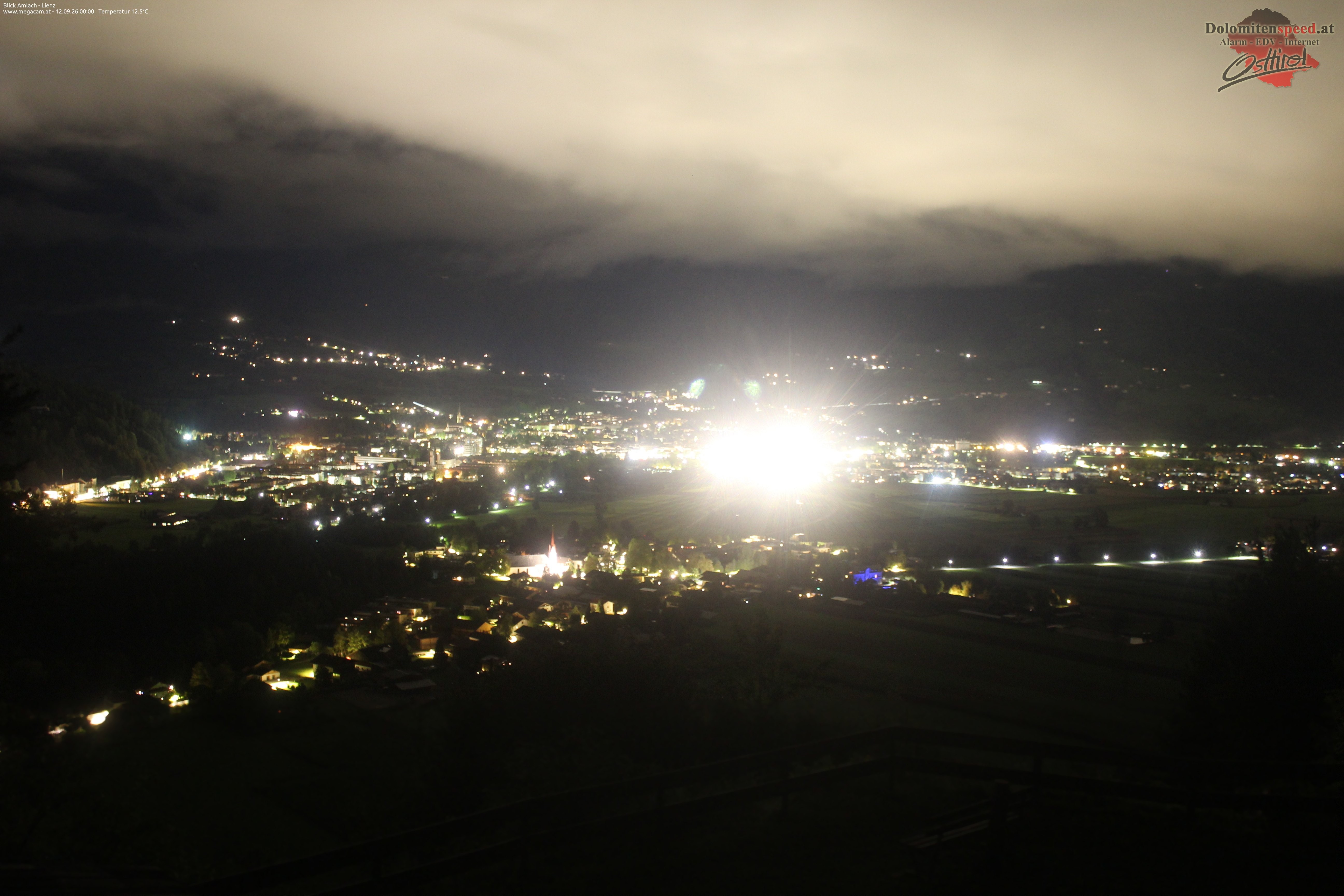 Archiv Foto Webcam Blick Amlach - Lienz - Osttirol