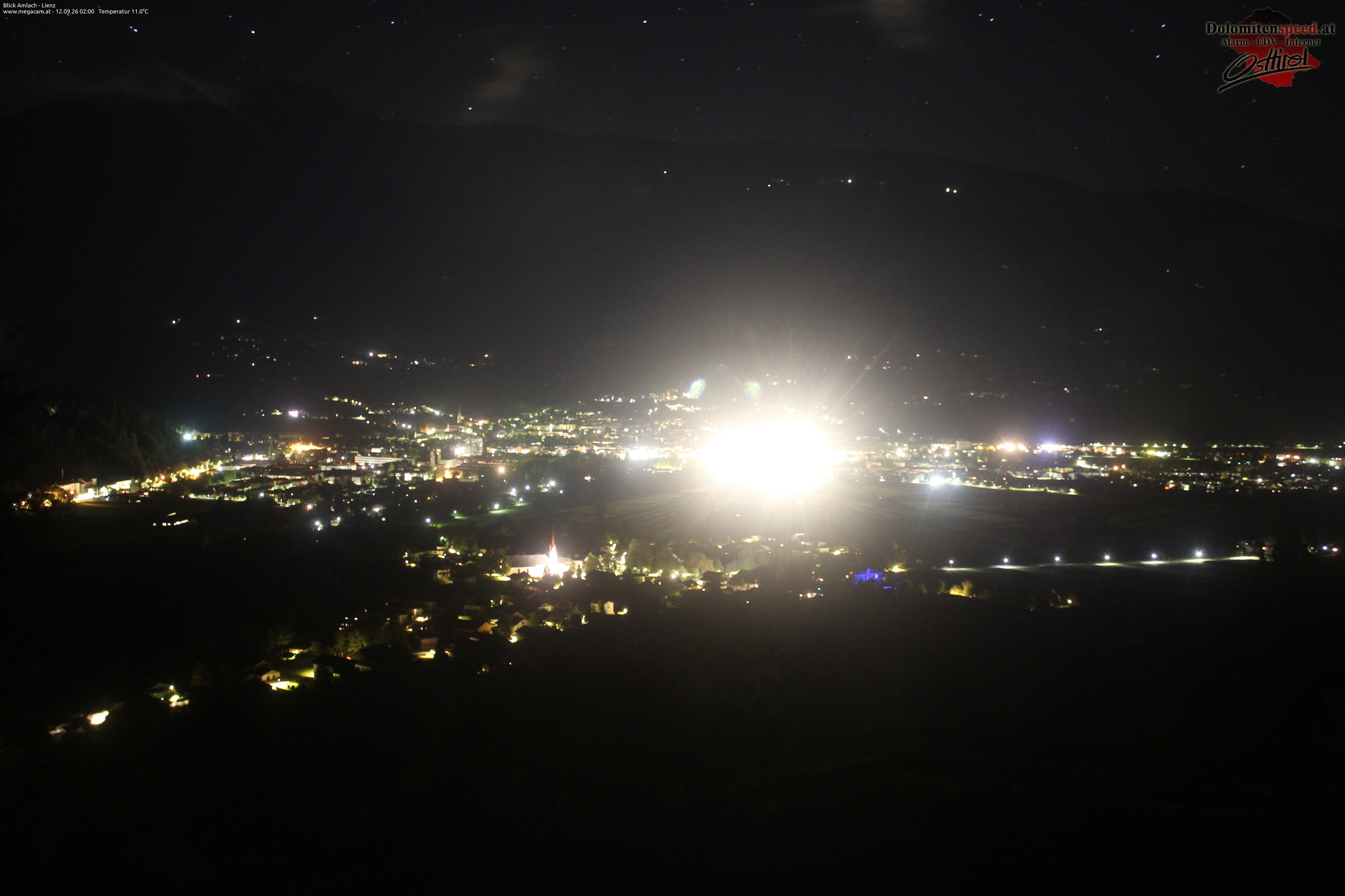 Archiv Foto Webcam Blick Amlach - Lienz - Osttirol