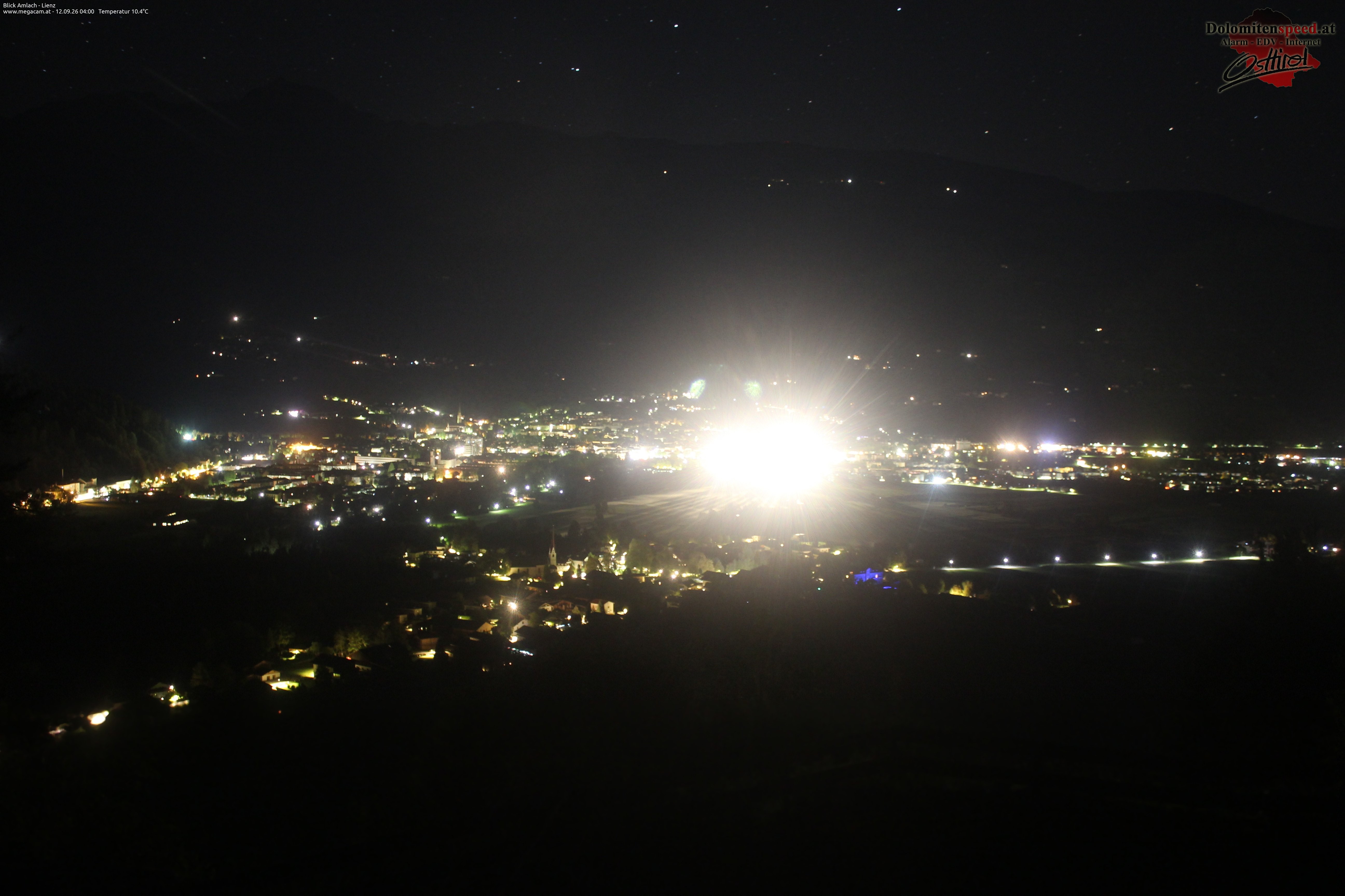 Archiv Foto Webcam Blick Amlach - Lienz - Osttirol
