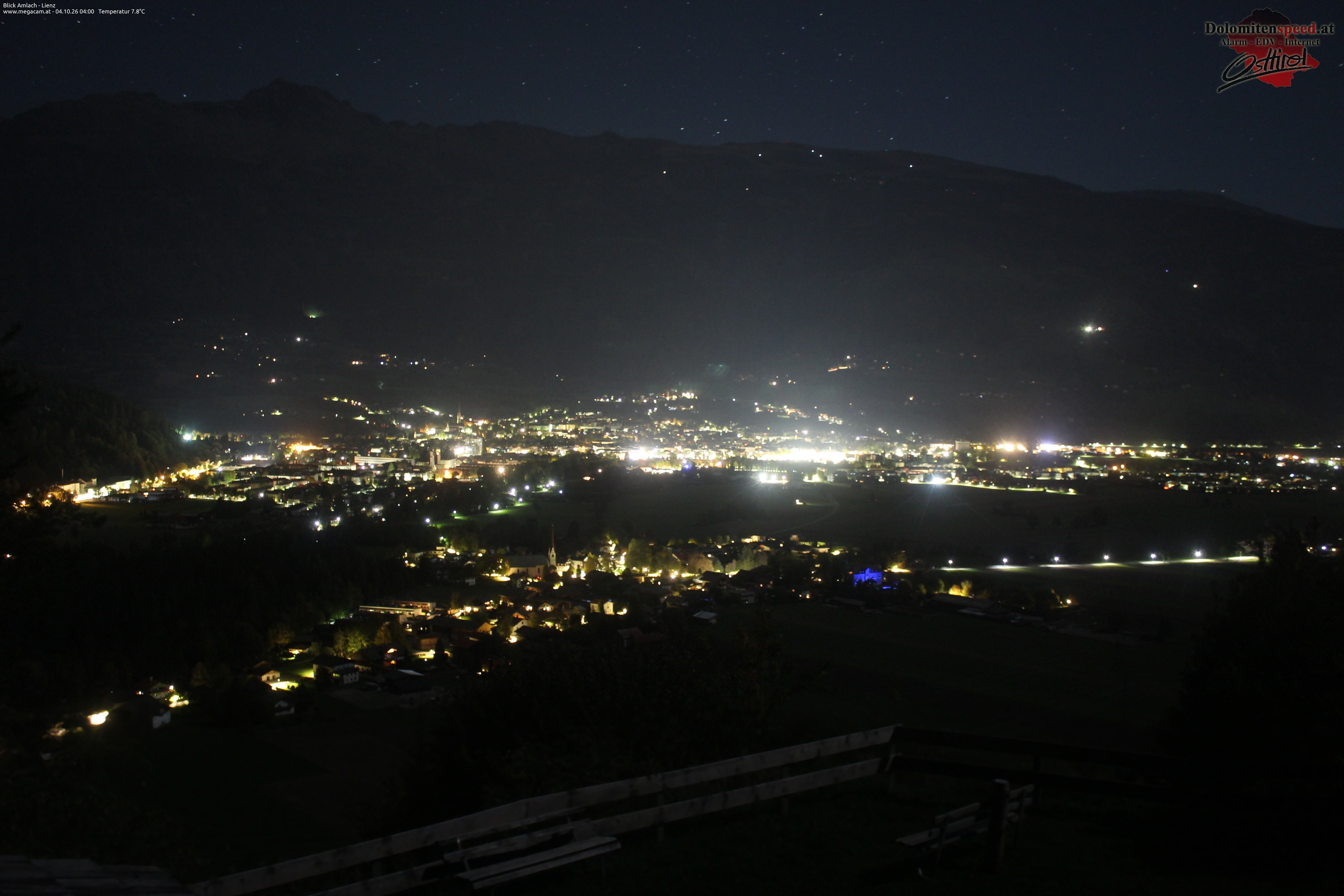 Archiv Foto Webcam Blick Amlach - Lienz - Osttirol