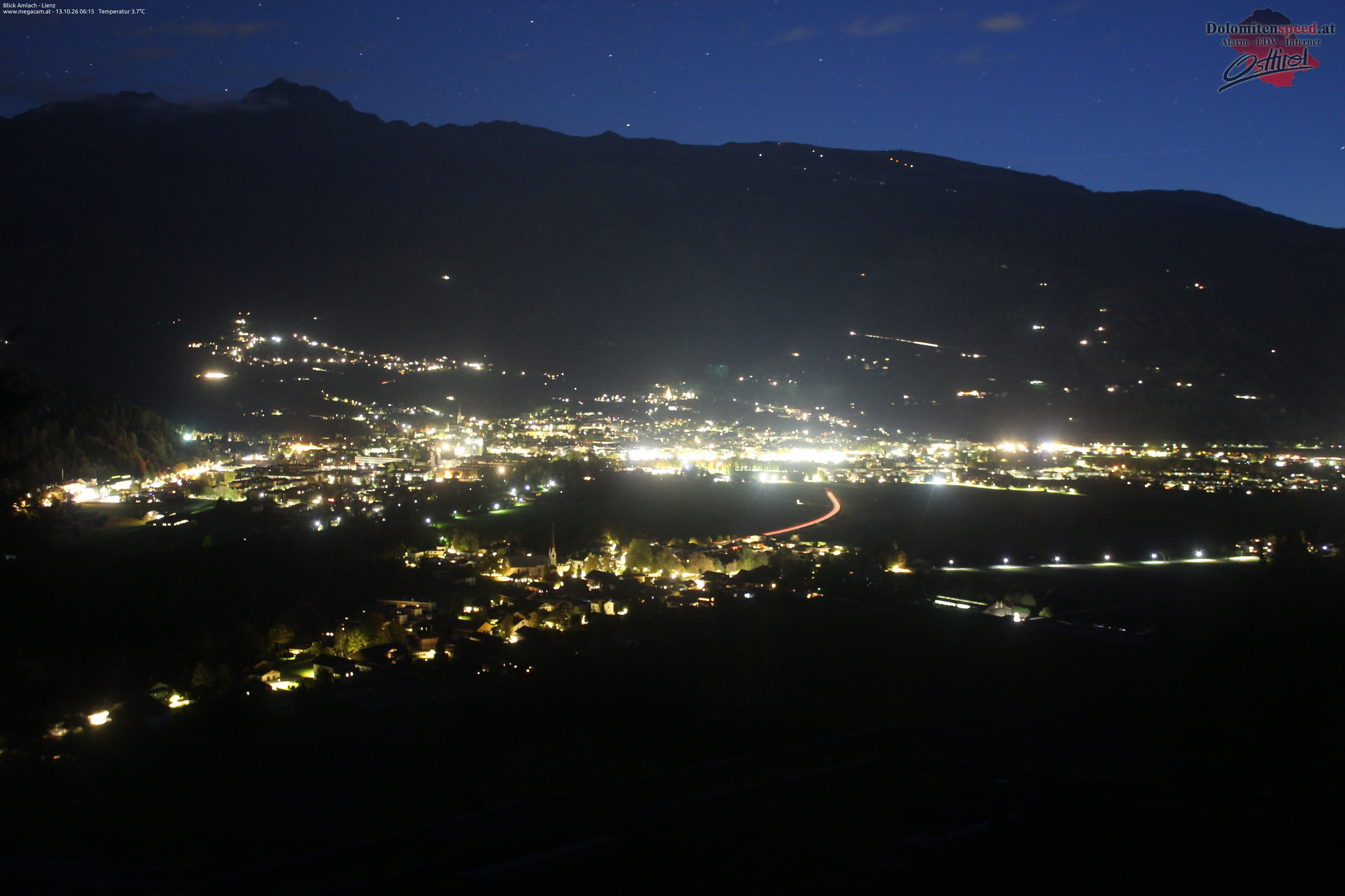 Archiv Foto Webcam Blick Amlach - Lienz - Osttirol
