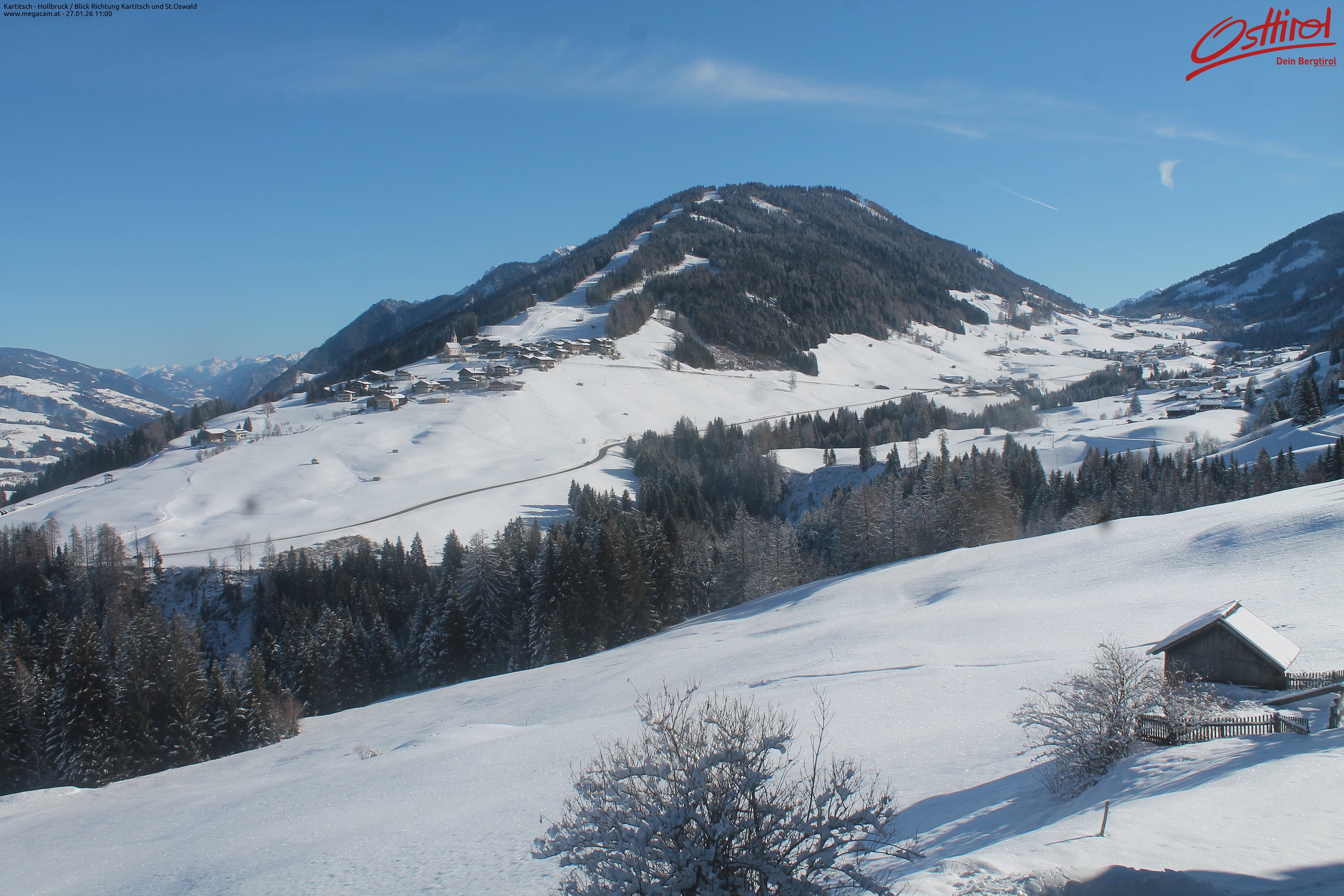 Archiv Foto Webcam Kartitsch - Osttirol