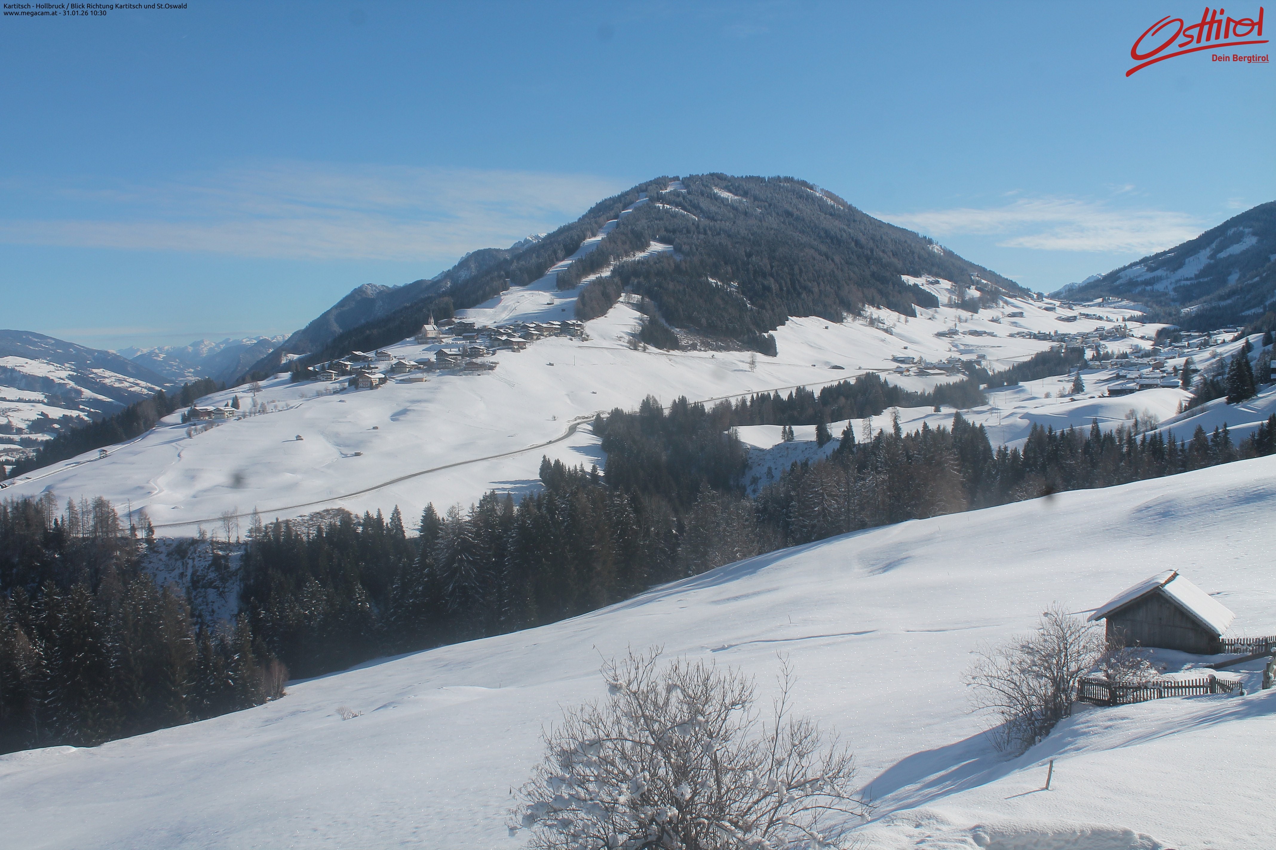 Archiv Foto Webcam Kartitsch - Osttirol