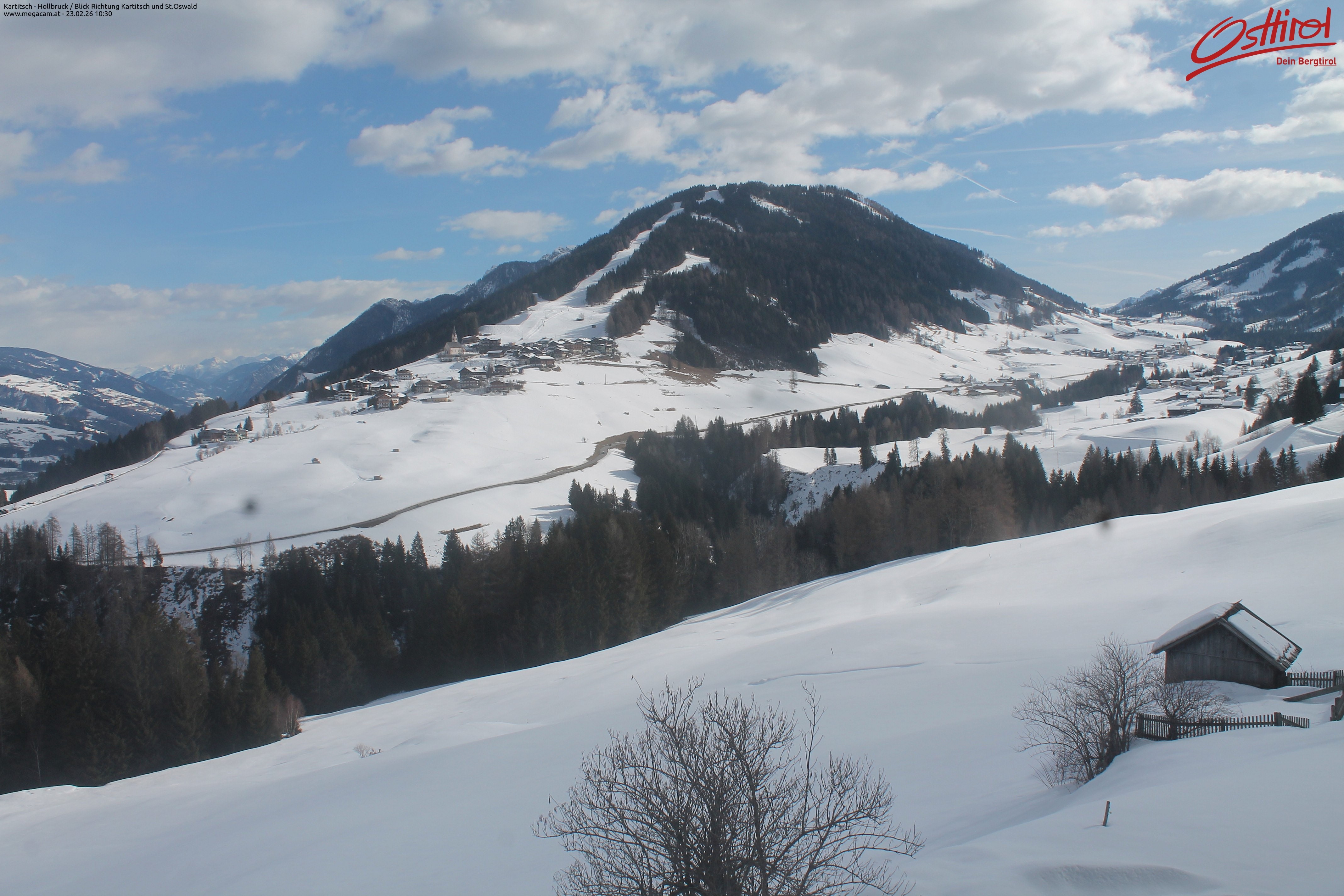 Archiv Foto Webcam Kartitsch - Osttirol