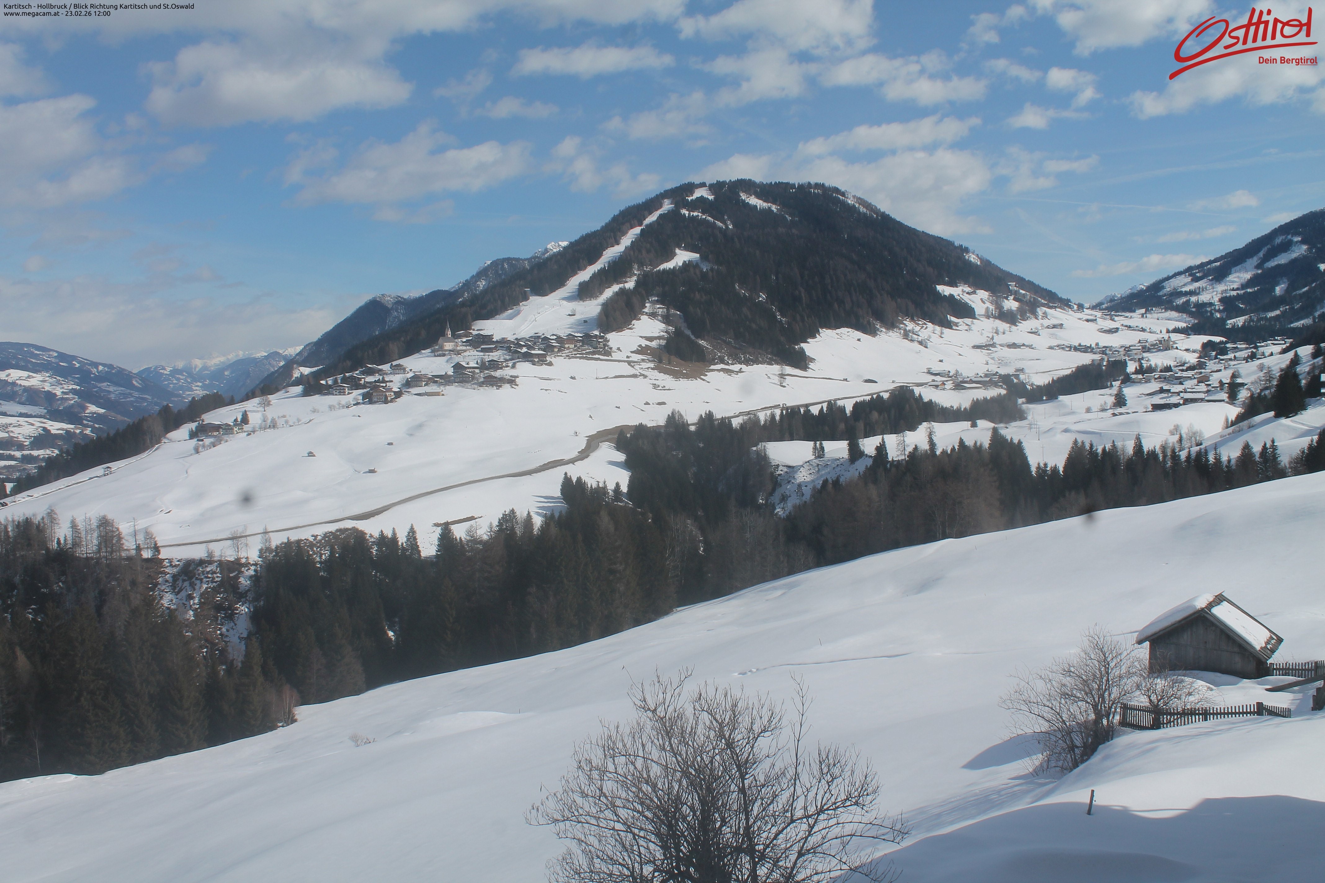 Archiv Foto Webcam Kartitsch - Osttirol