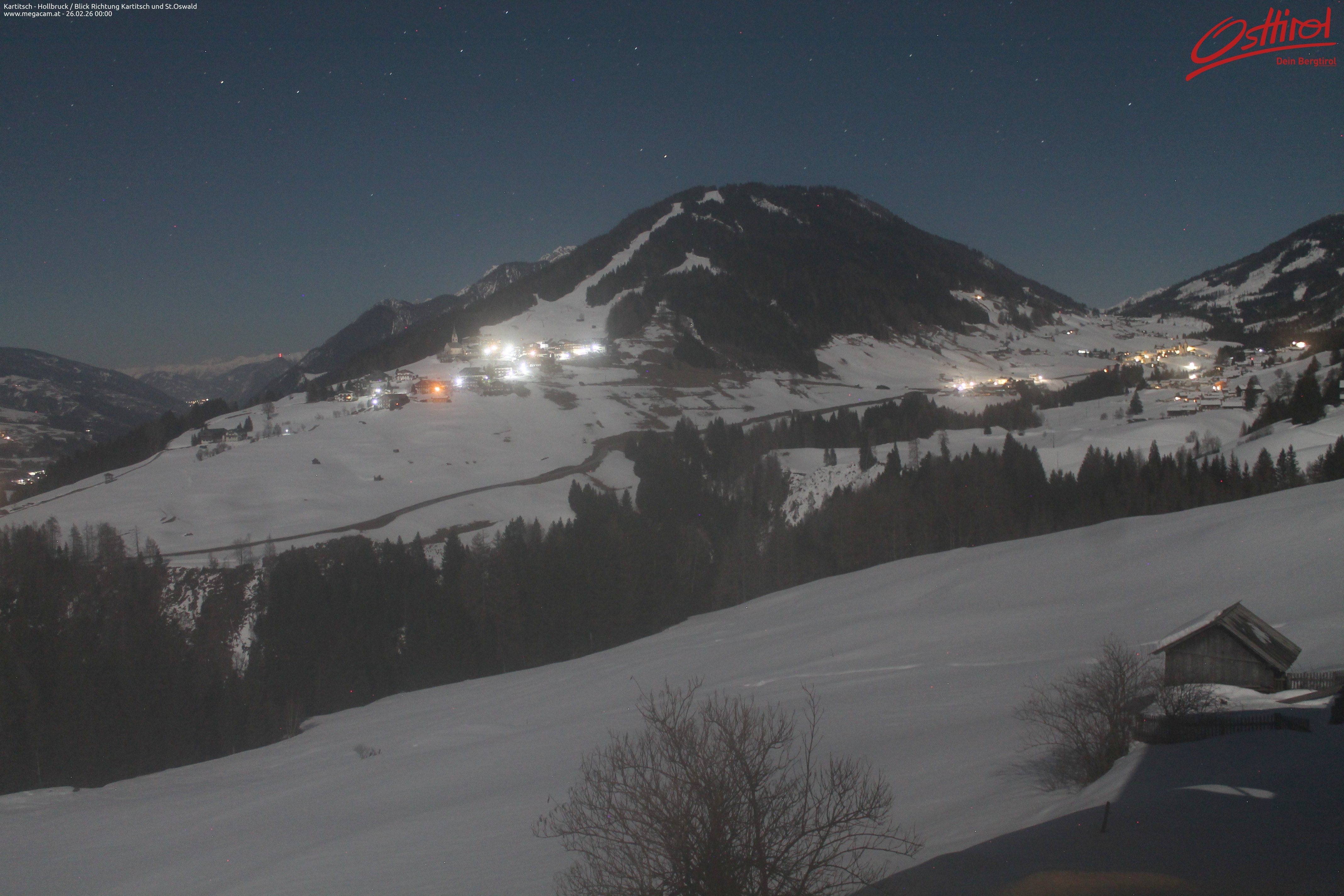Archived image Webcam Hochpustertal valley: Kartitsch