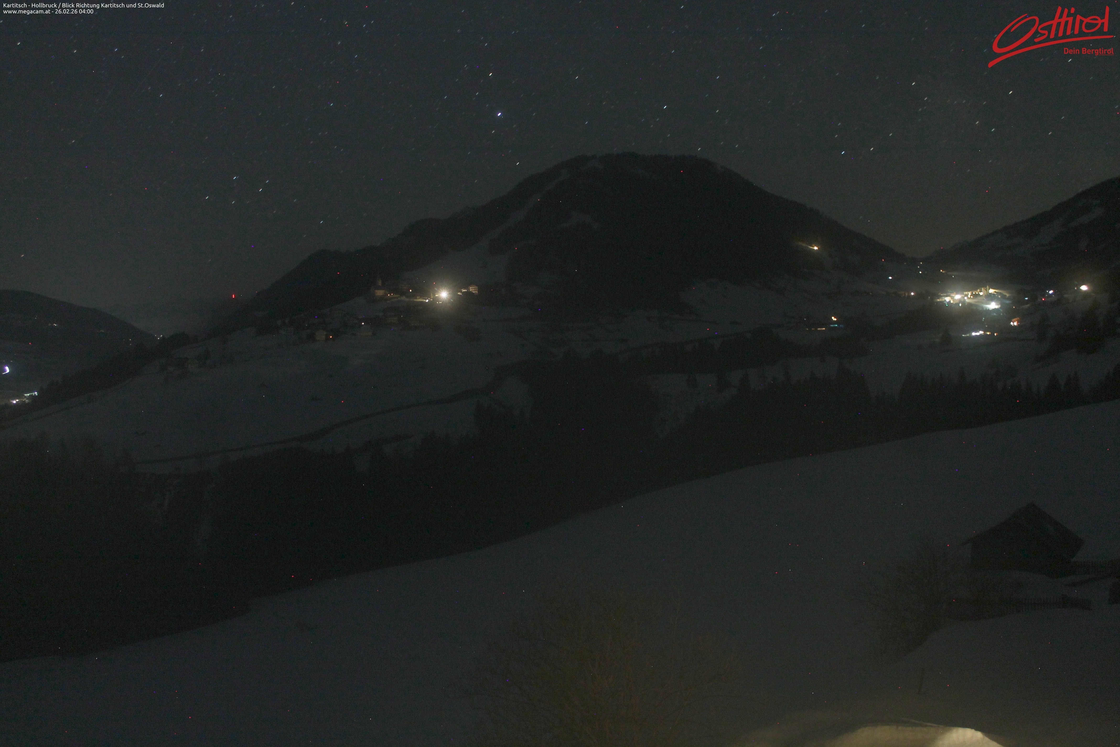 Archived image Webcam Hochpustertal valley: Kartitsch