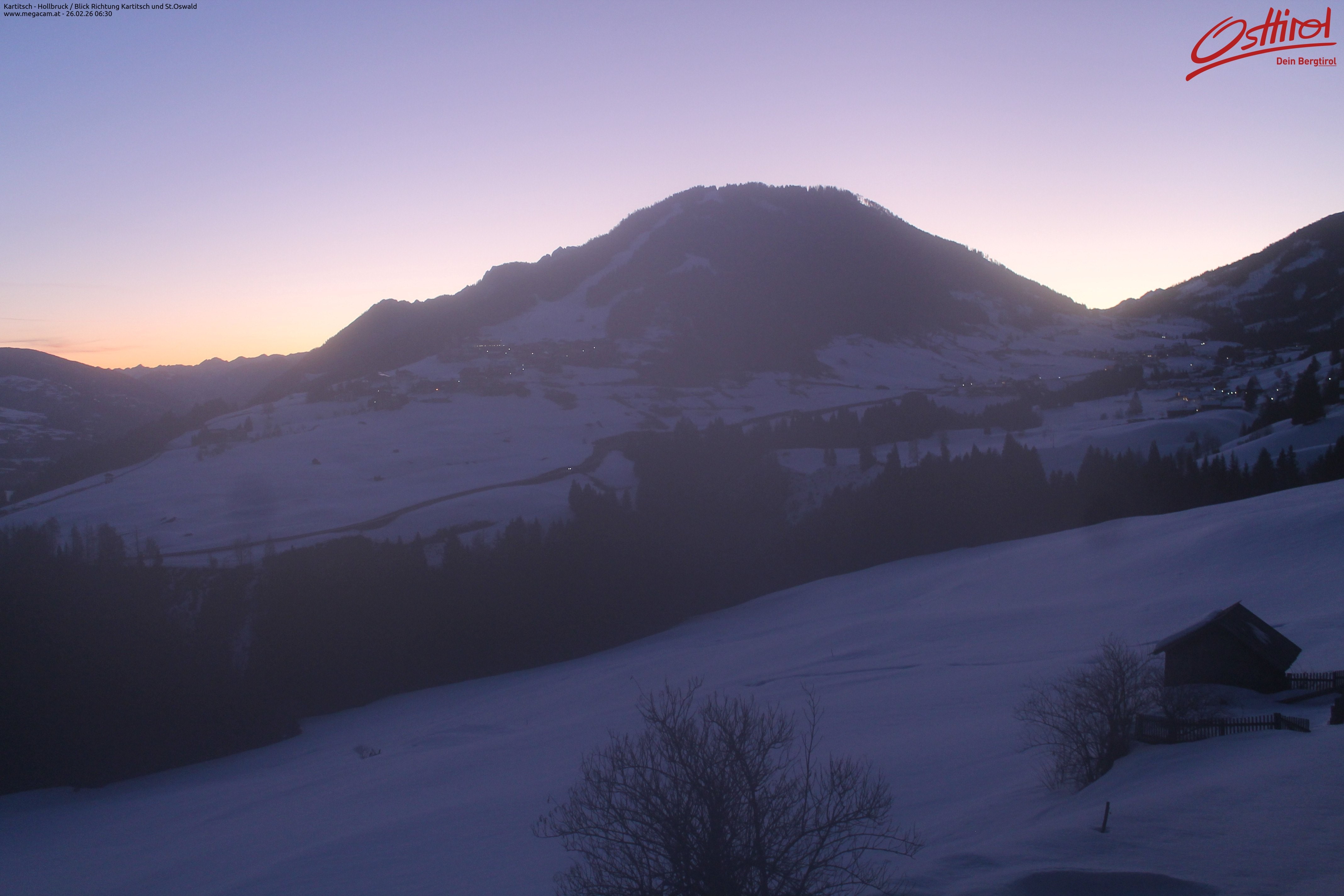 Archived image Webcam Hochpustertal valley: Kartitsch