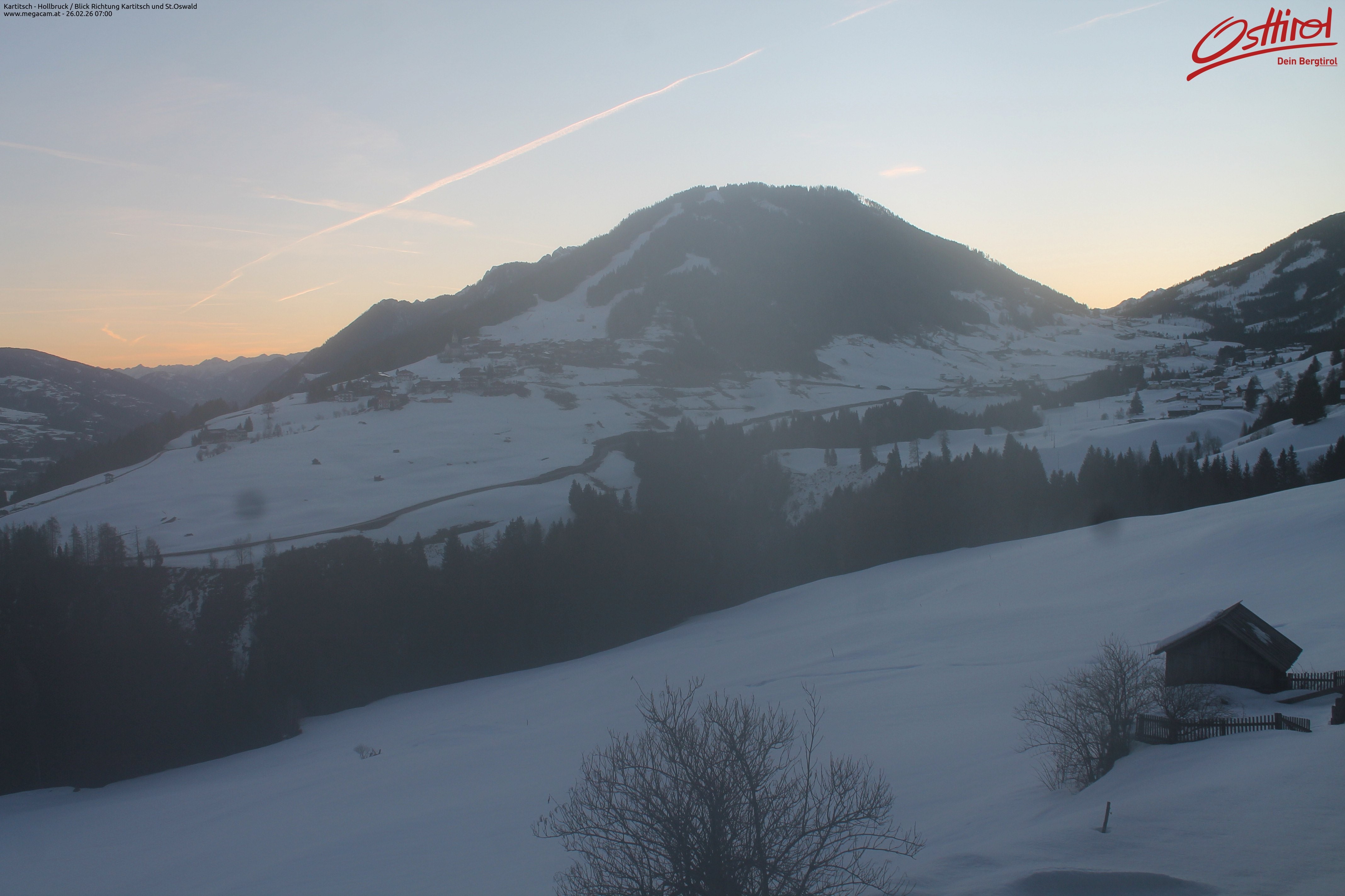 Archived image Webcam Hochpustertal valley: Kartitsch