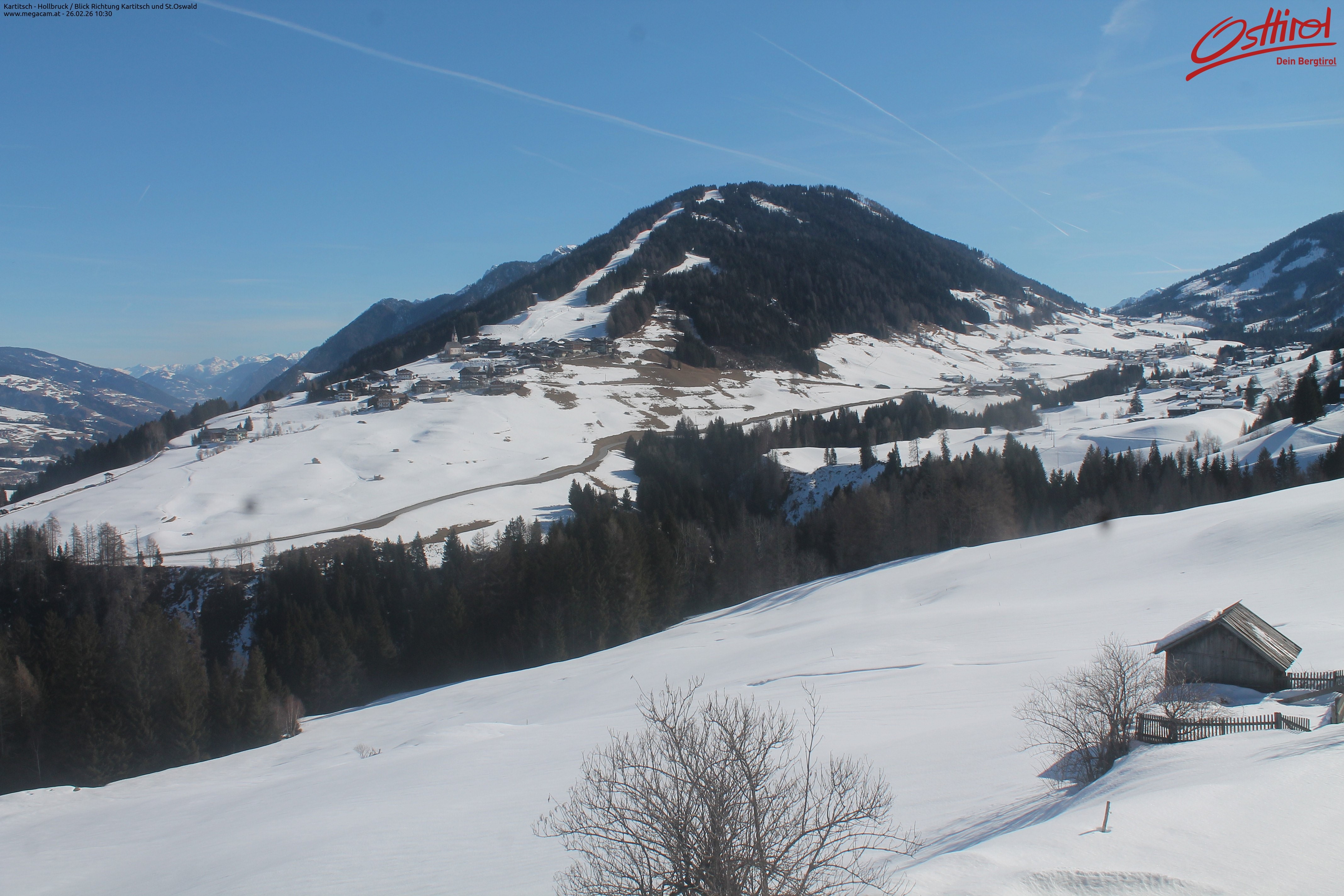 Archived image Webcam Hochpustertal valley: Kartitsch