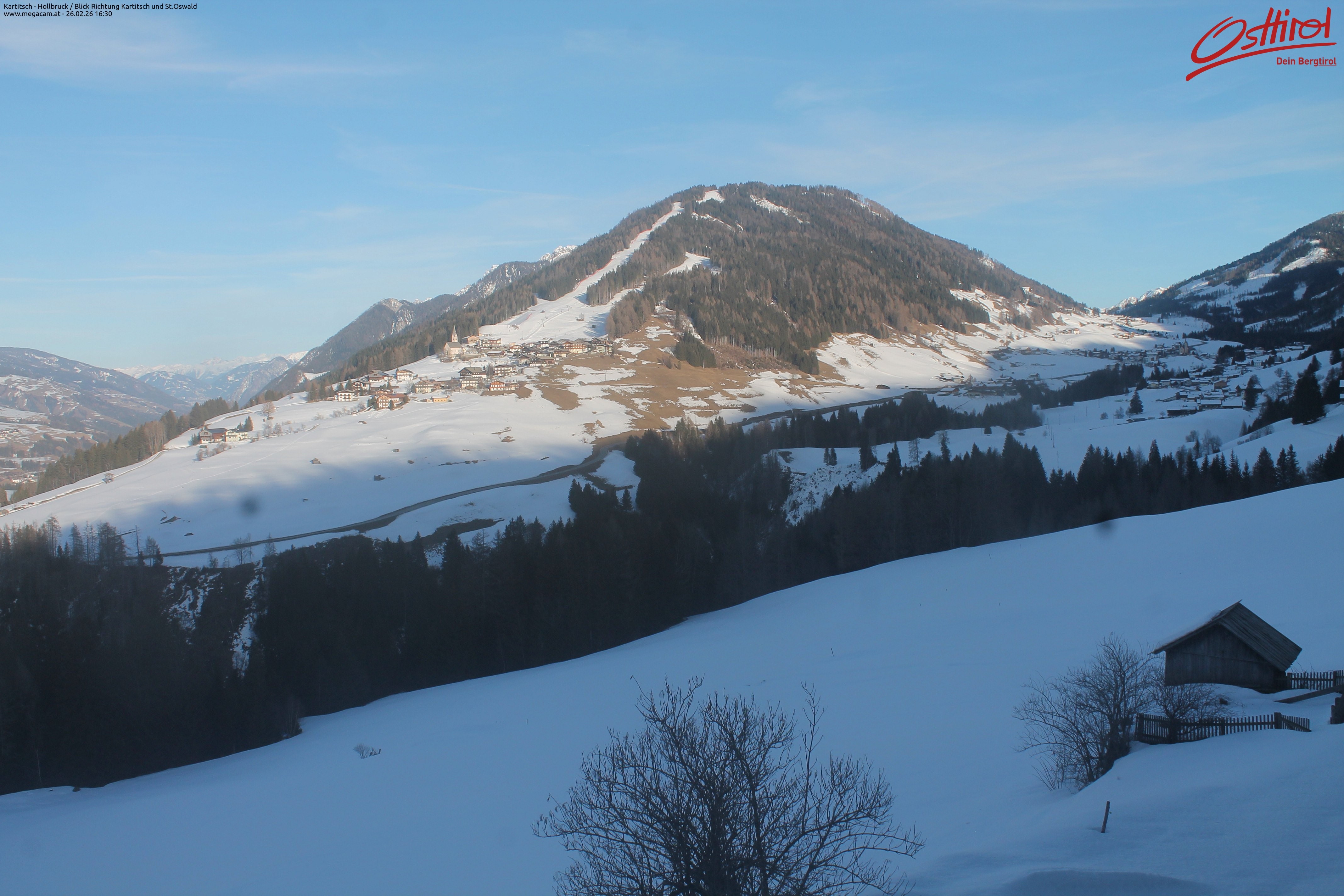 Archived image Webcam Hochpustertal valley: Kartitsch