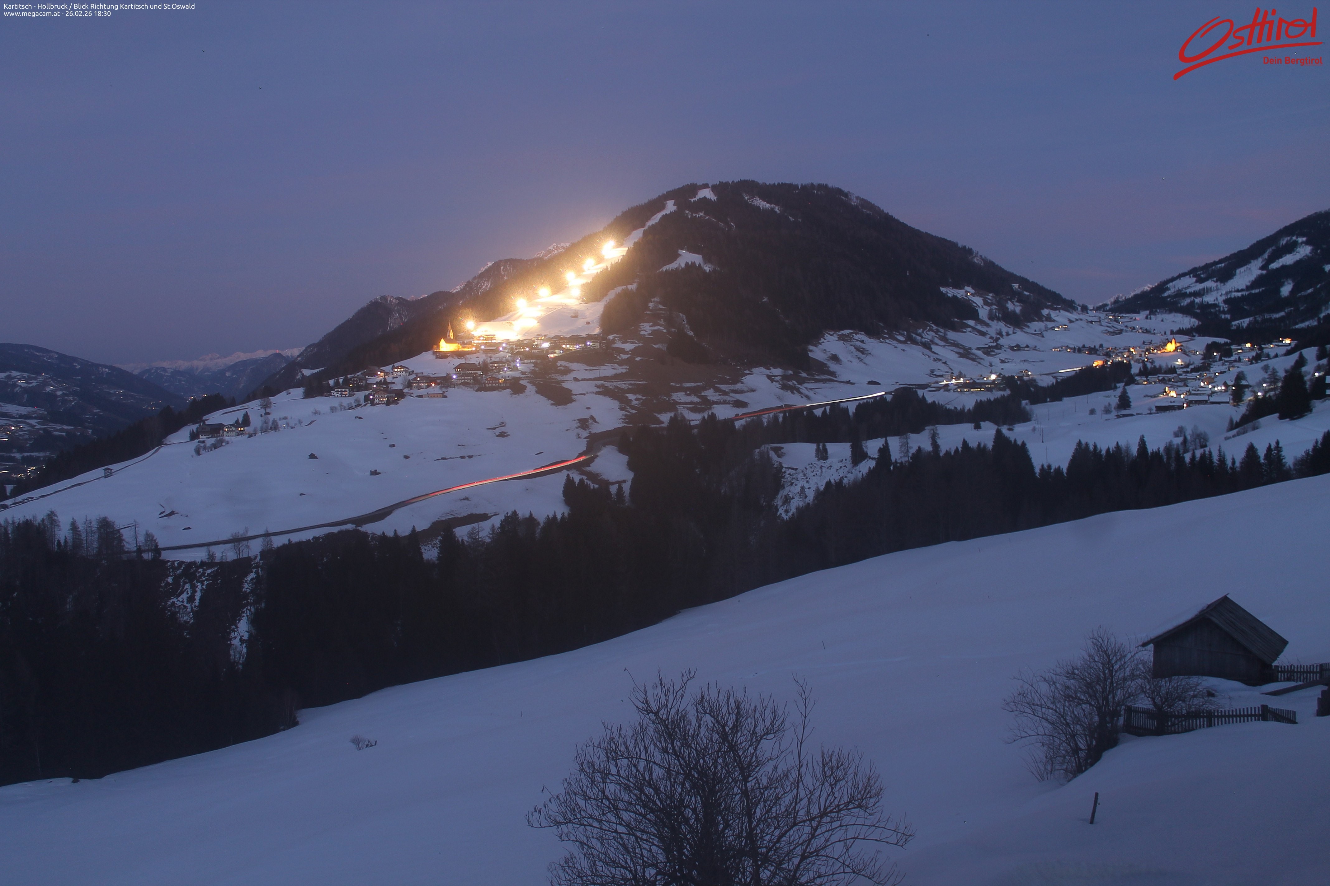 Archived image Webcam Hochpustertal valley: Kartitsch