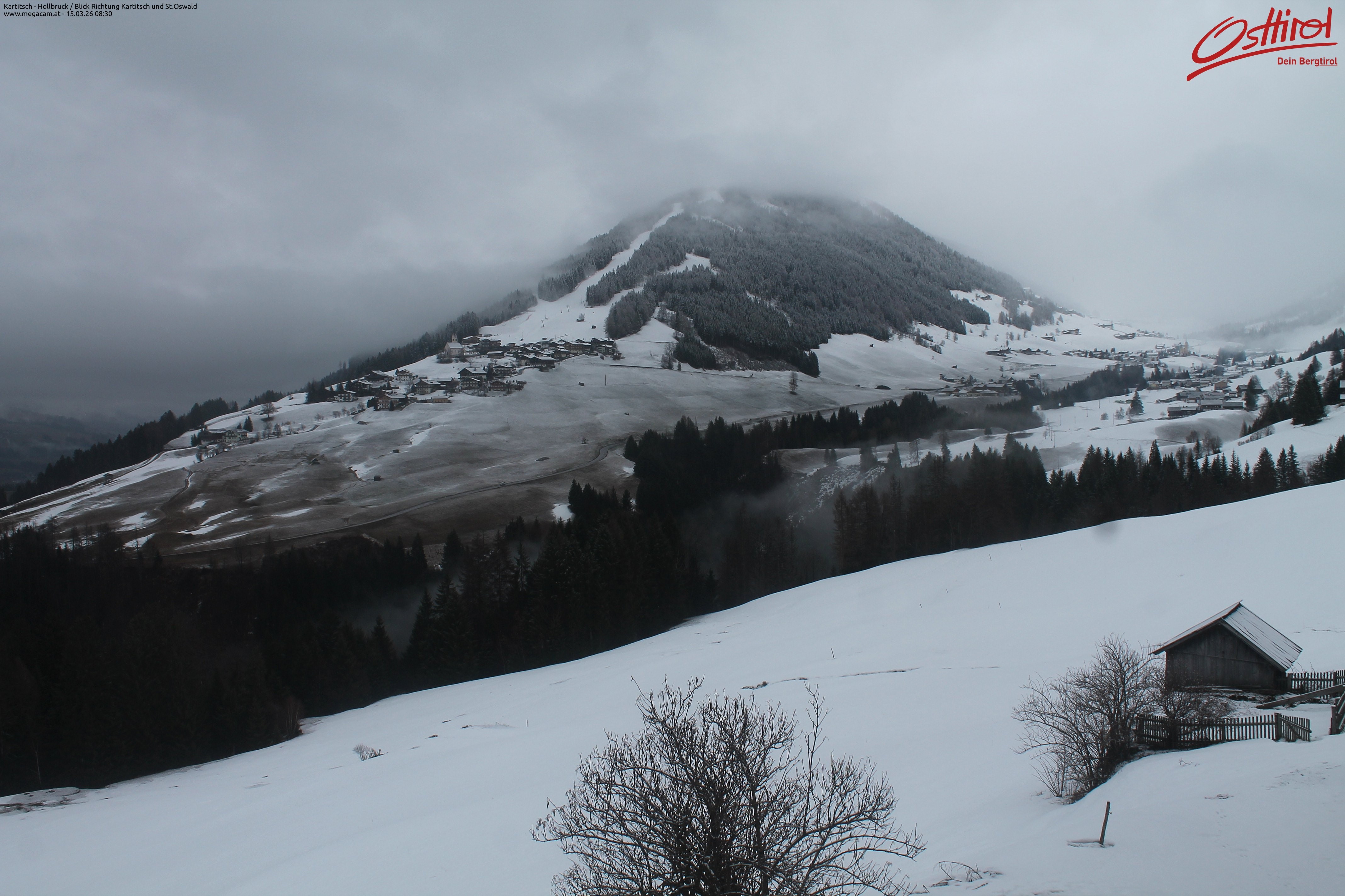 Archived image Webcam Hochpustertal valley: Kartitsch