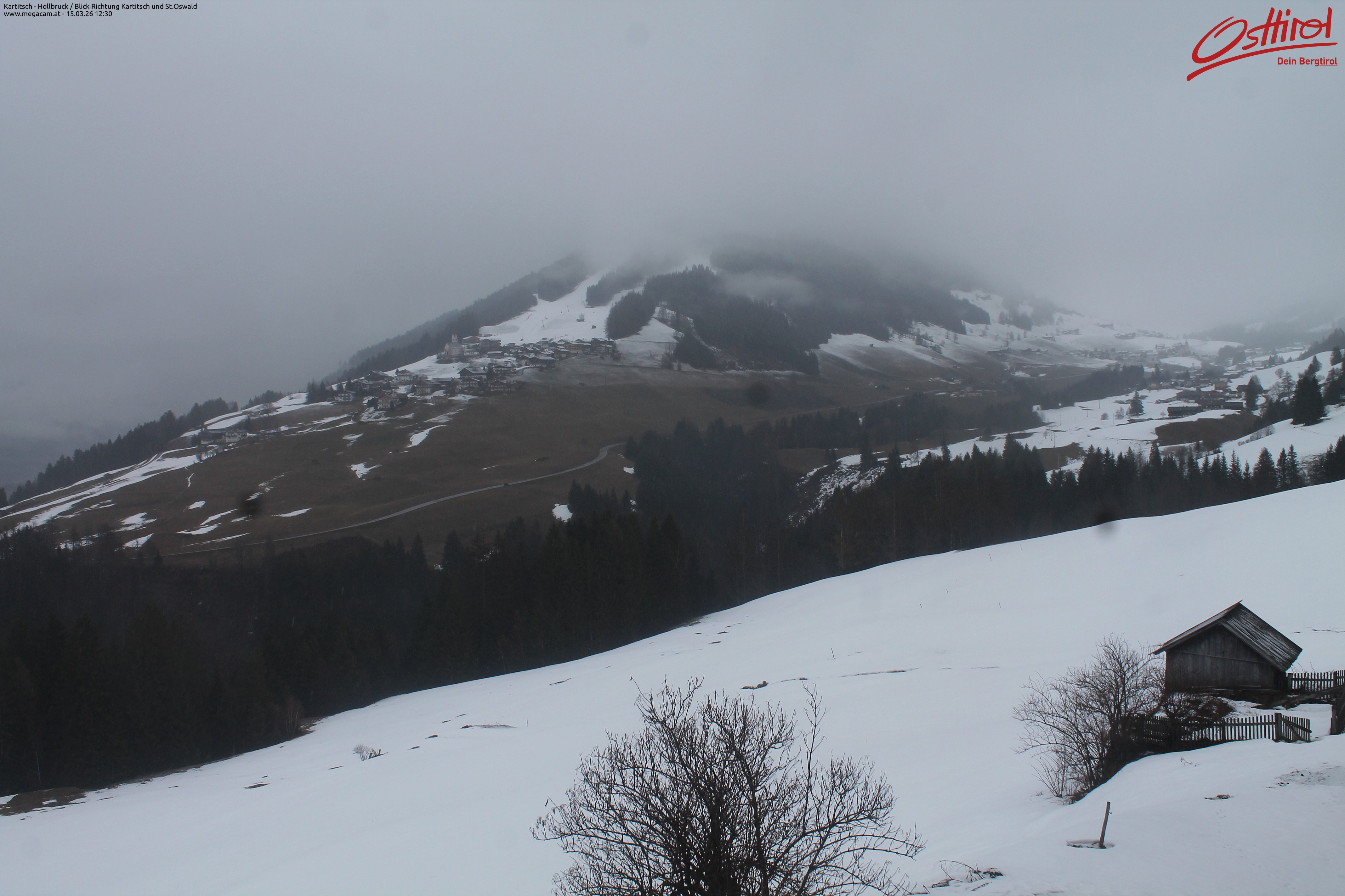 Archived image Webcam Hochpustertal valley: Kartitsch