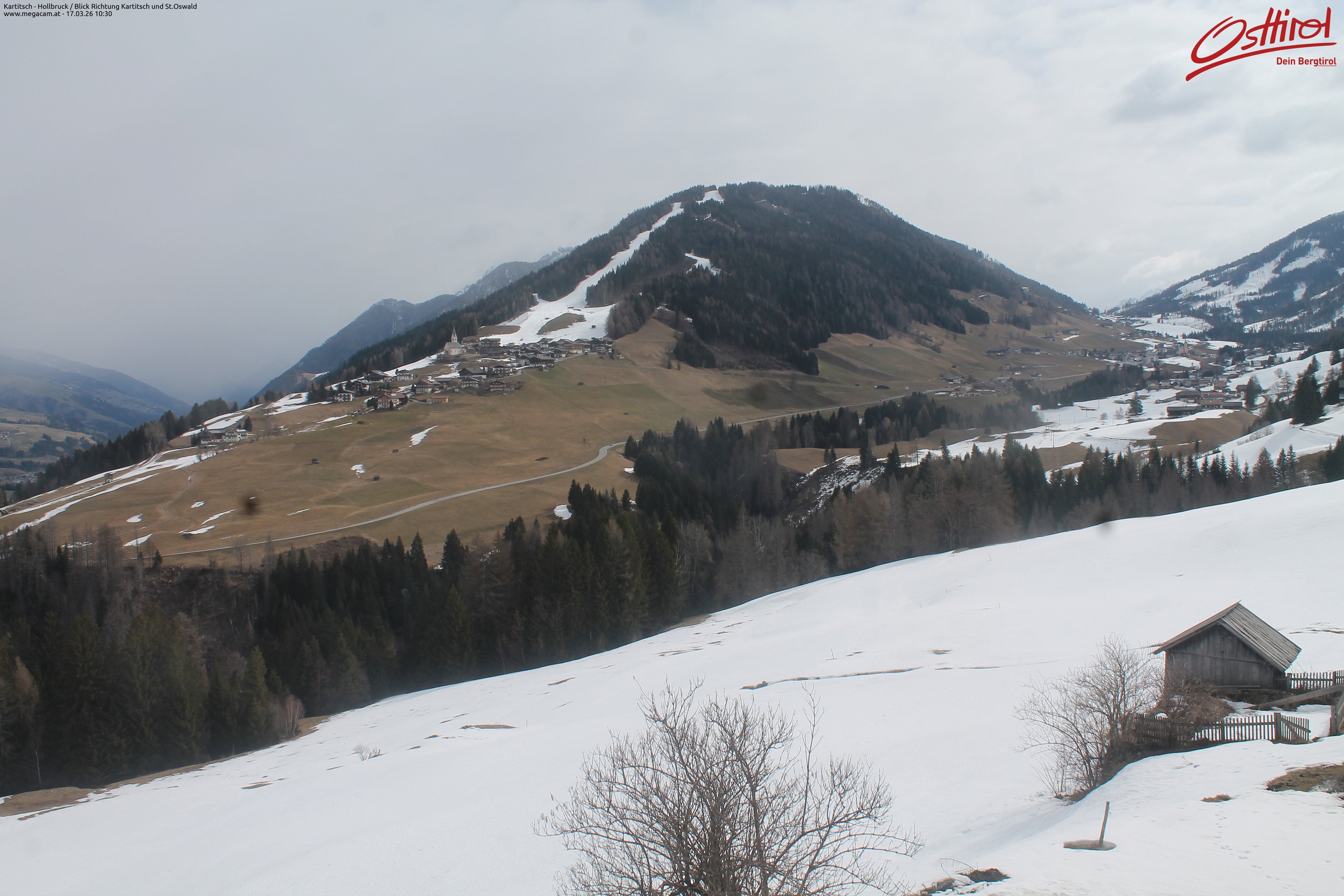 Archived image Webcam Hochpustertal valley: Kartitsch