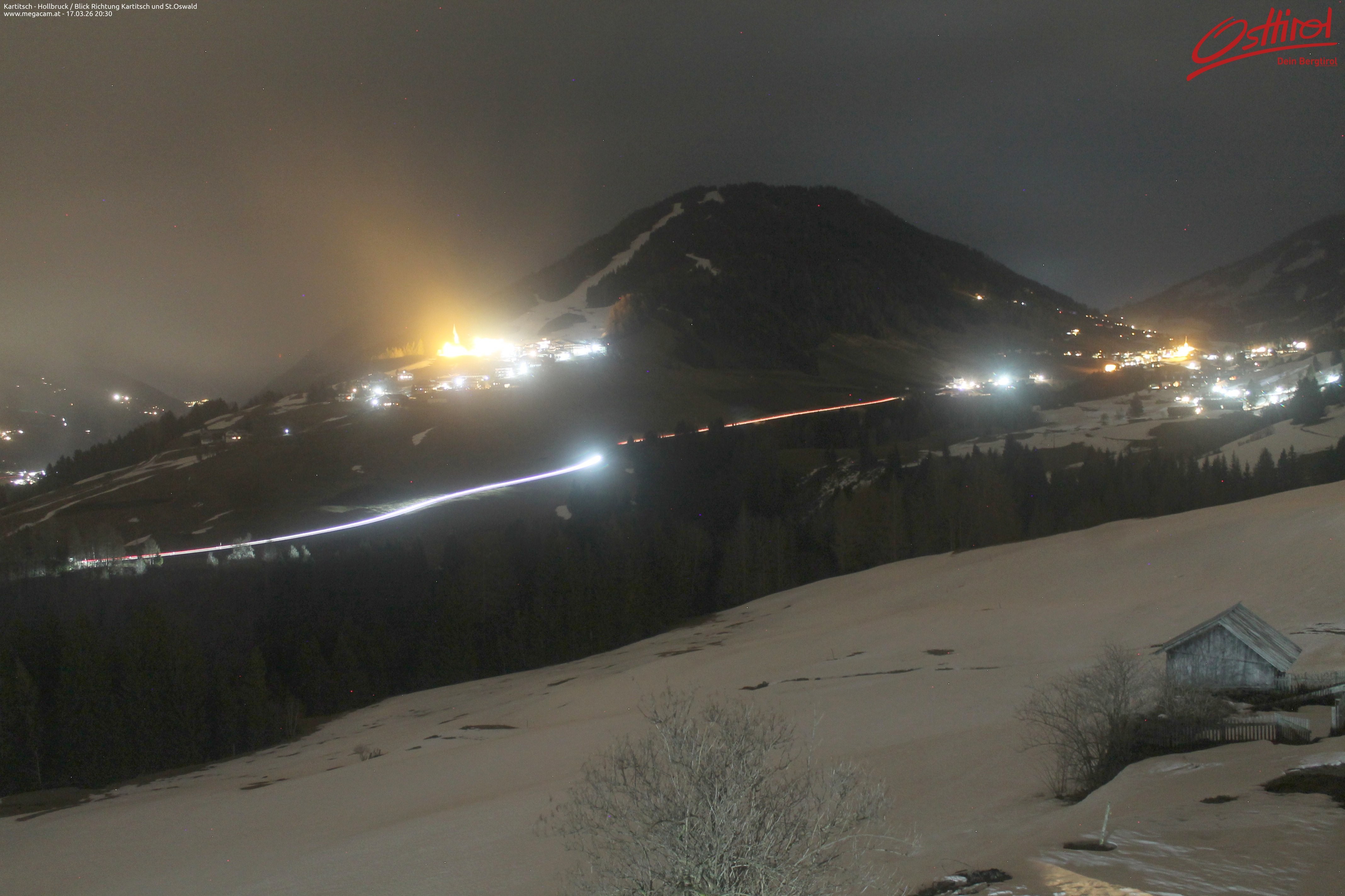 Archived image Webcam Hochpustertal valley: Kartitsch