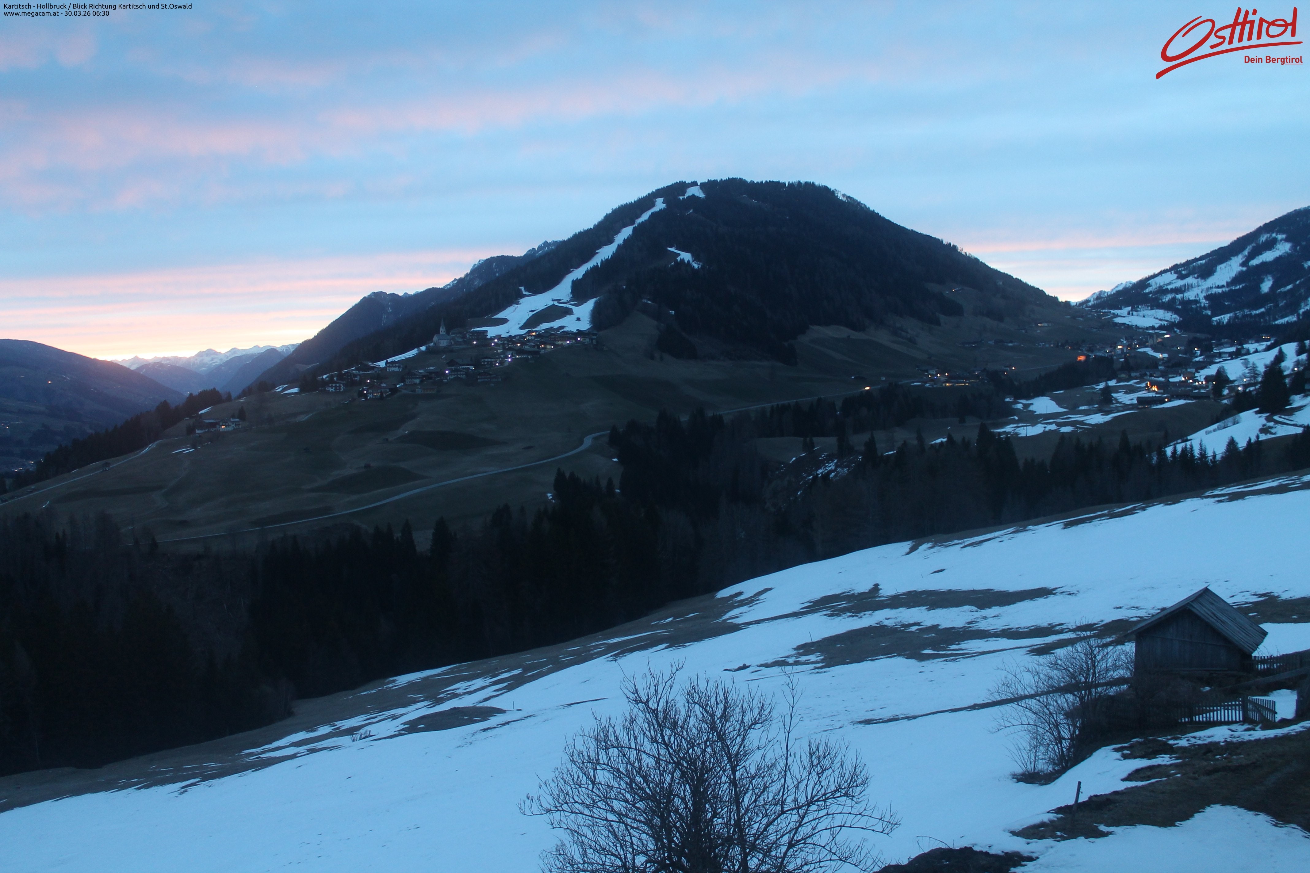 Archiv Foto Webcam Kartitsch - Osttirol