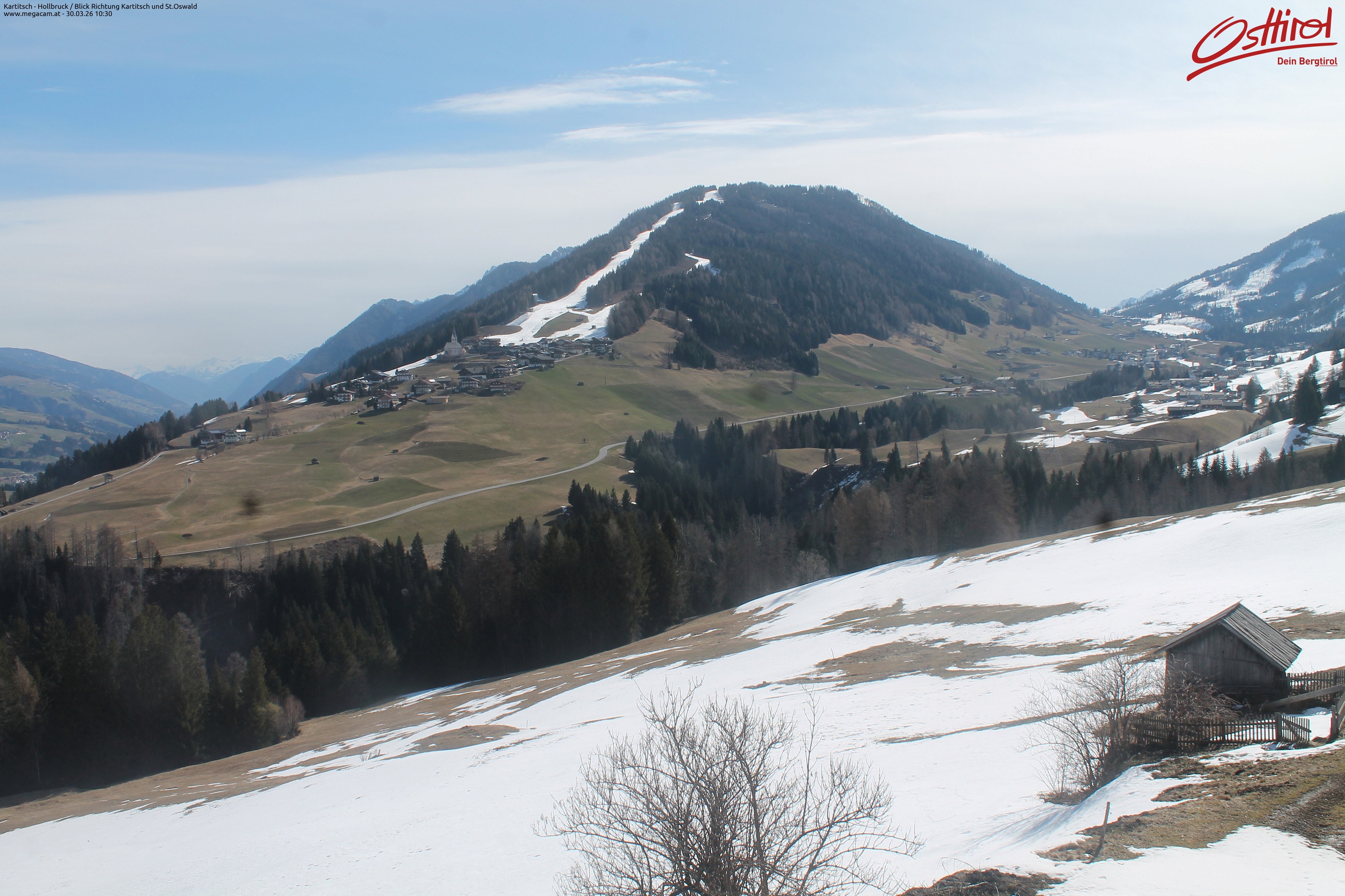 Archiv Foto Webcam Kartitsch - Osttirol