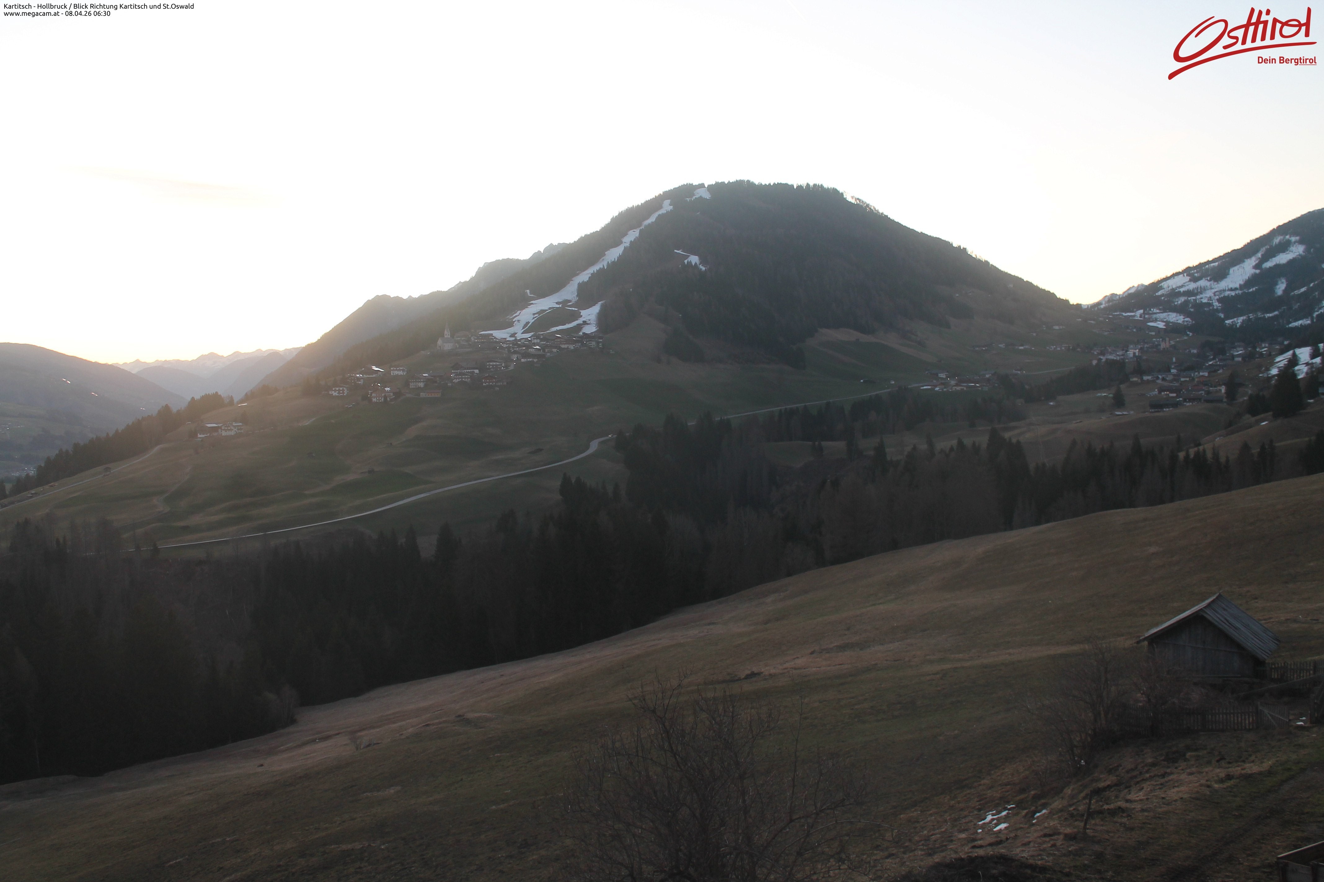 Archived image Webcam Hochpustertal valley: Kartitsch