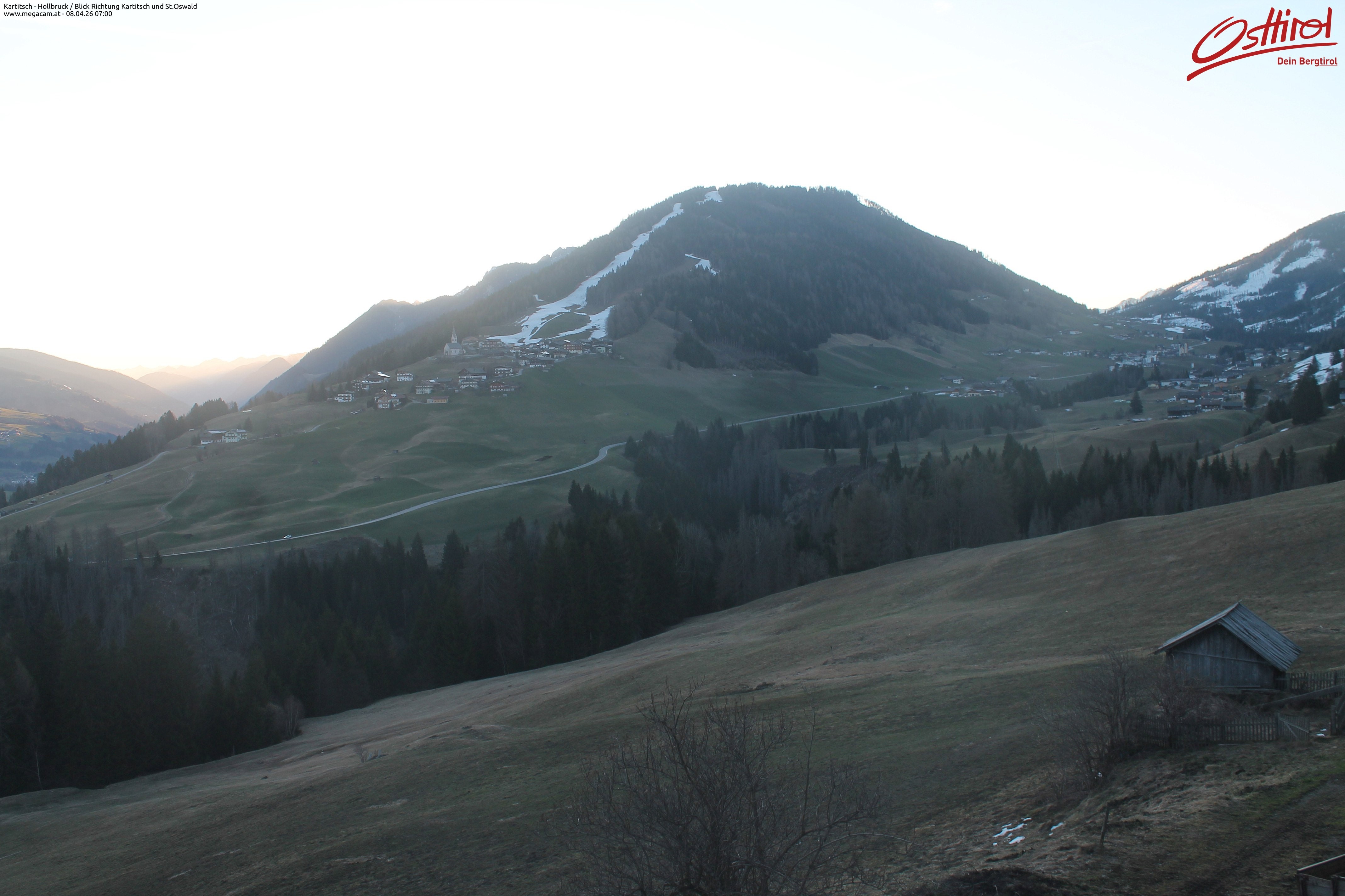 Archived image Webcam Hochpustertal valley: Kartitsch