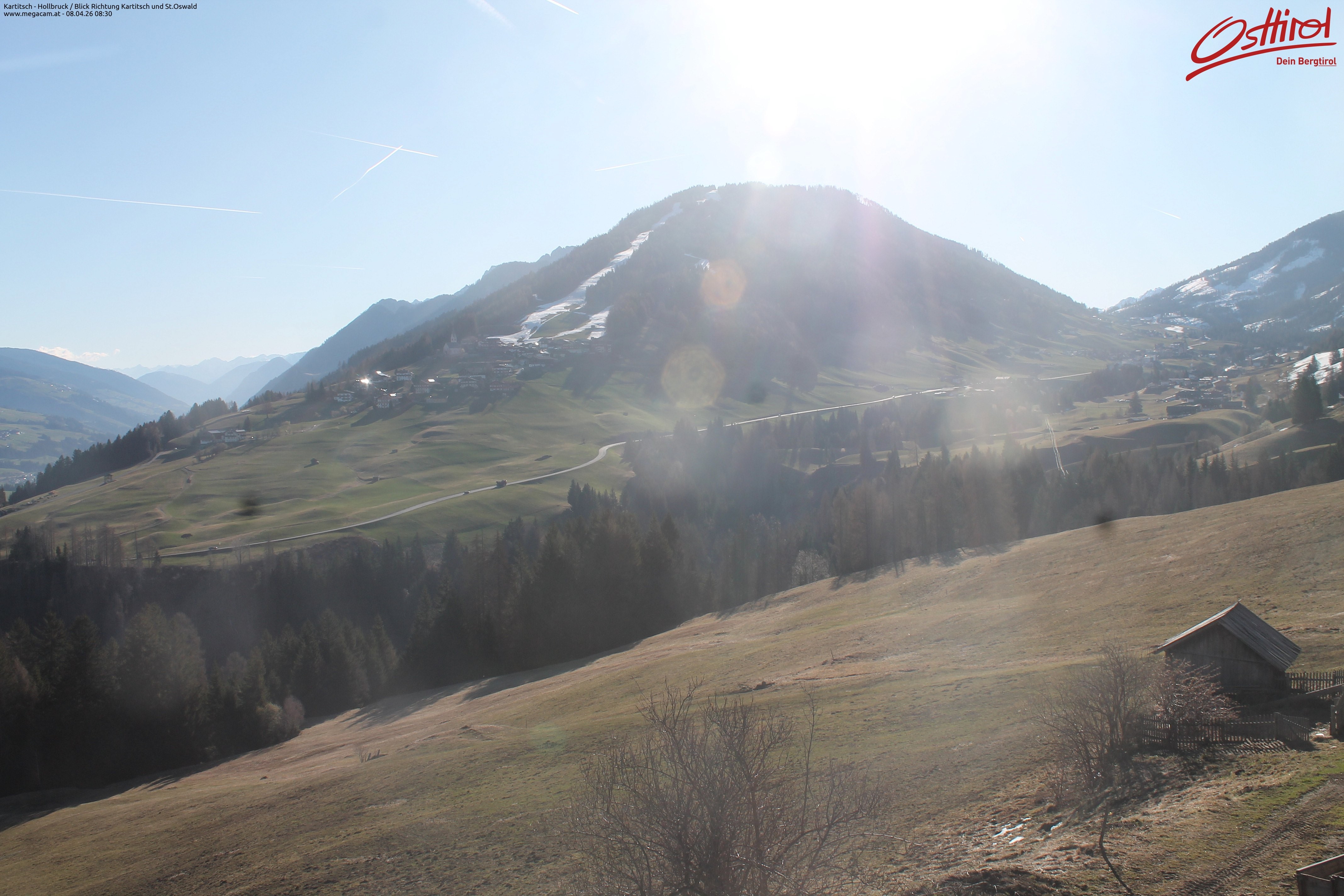 Archived image Webcam Hochpustertal valley: Kartitsch