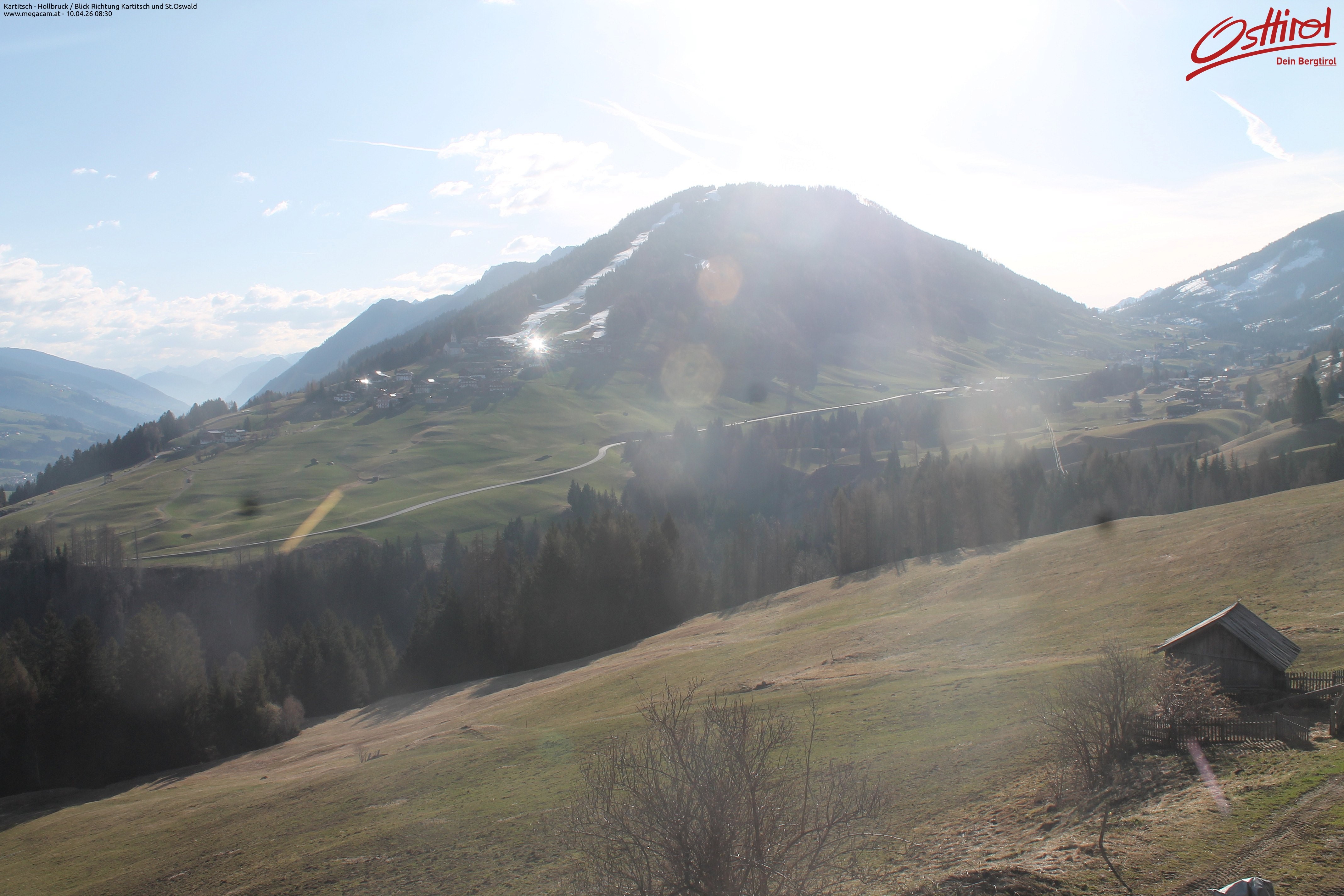 Archived image Webcam Hochpustertal valley: Kartitsch