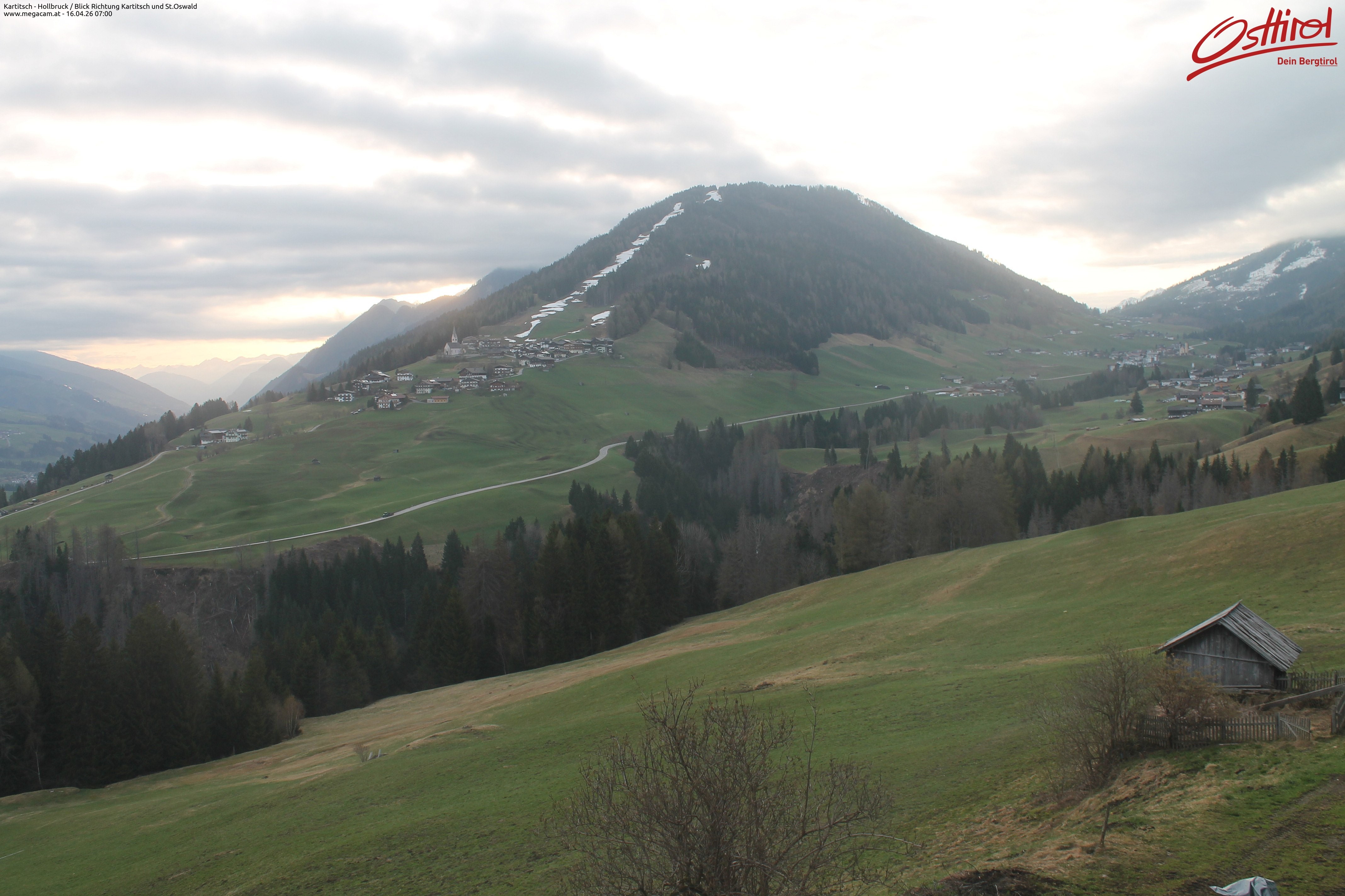 Archived image Webcam Hochpustertal valley: Kartitsch