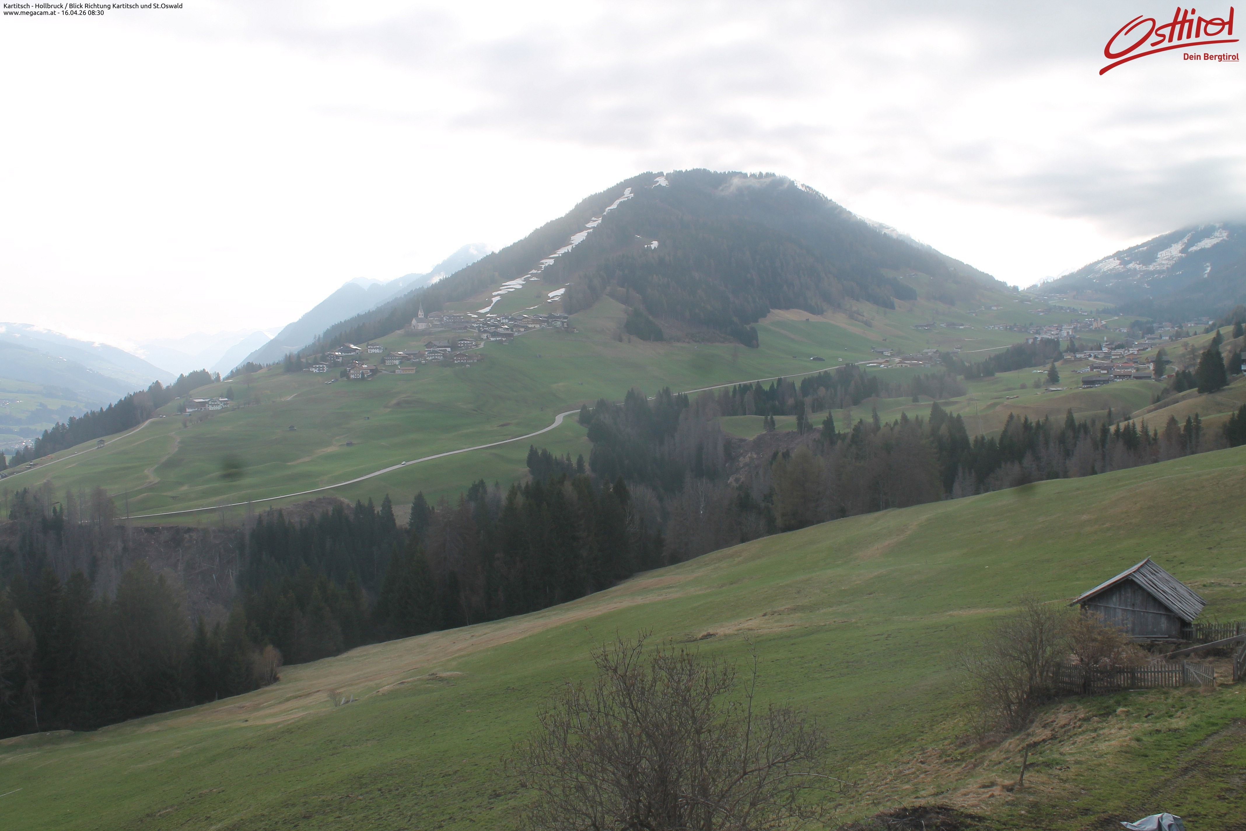 Archived image Webcam Hochpustertal valley: Kartitsch