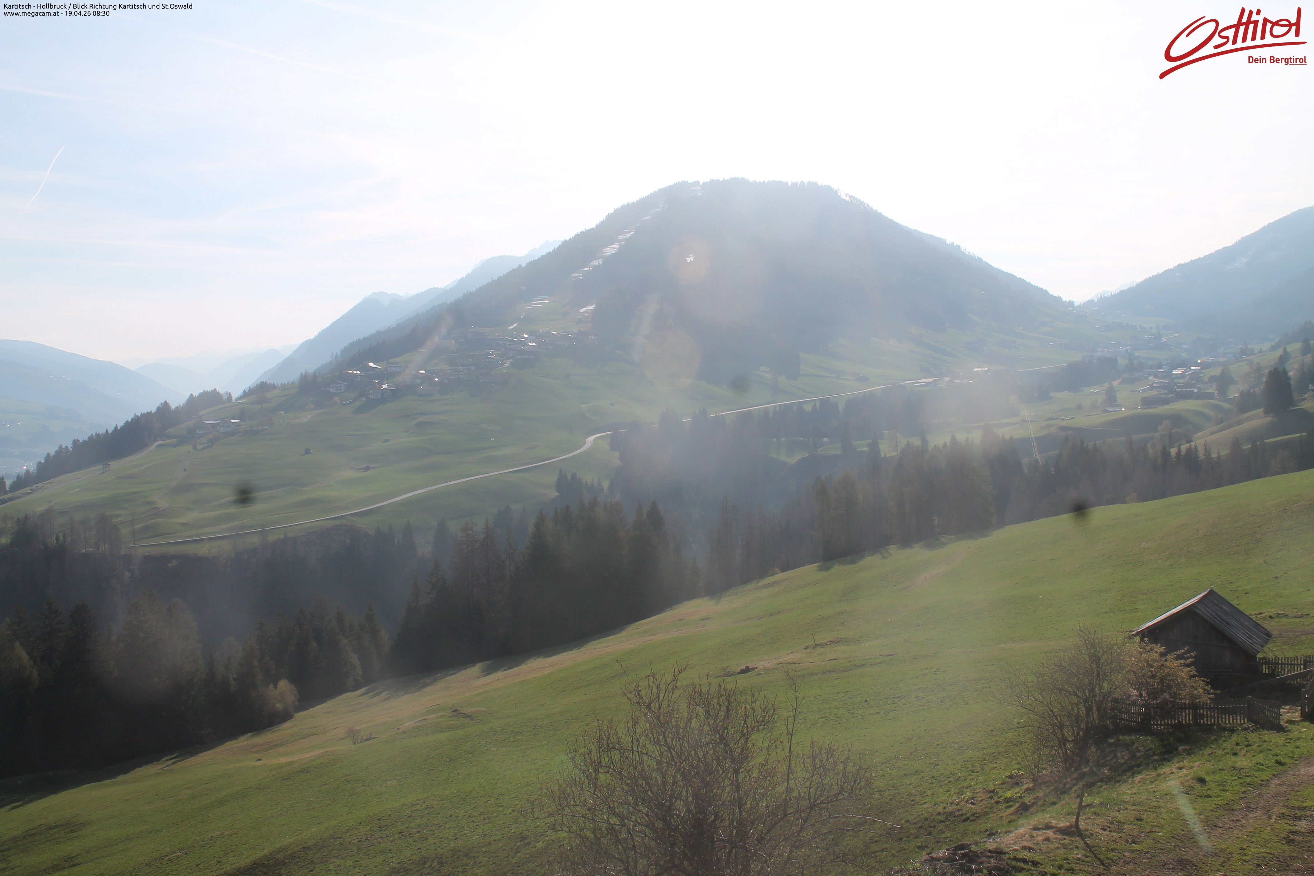 Archived image Webcam Hochpustertal valley: Kartitsch