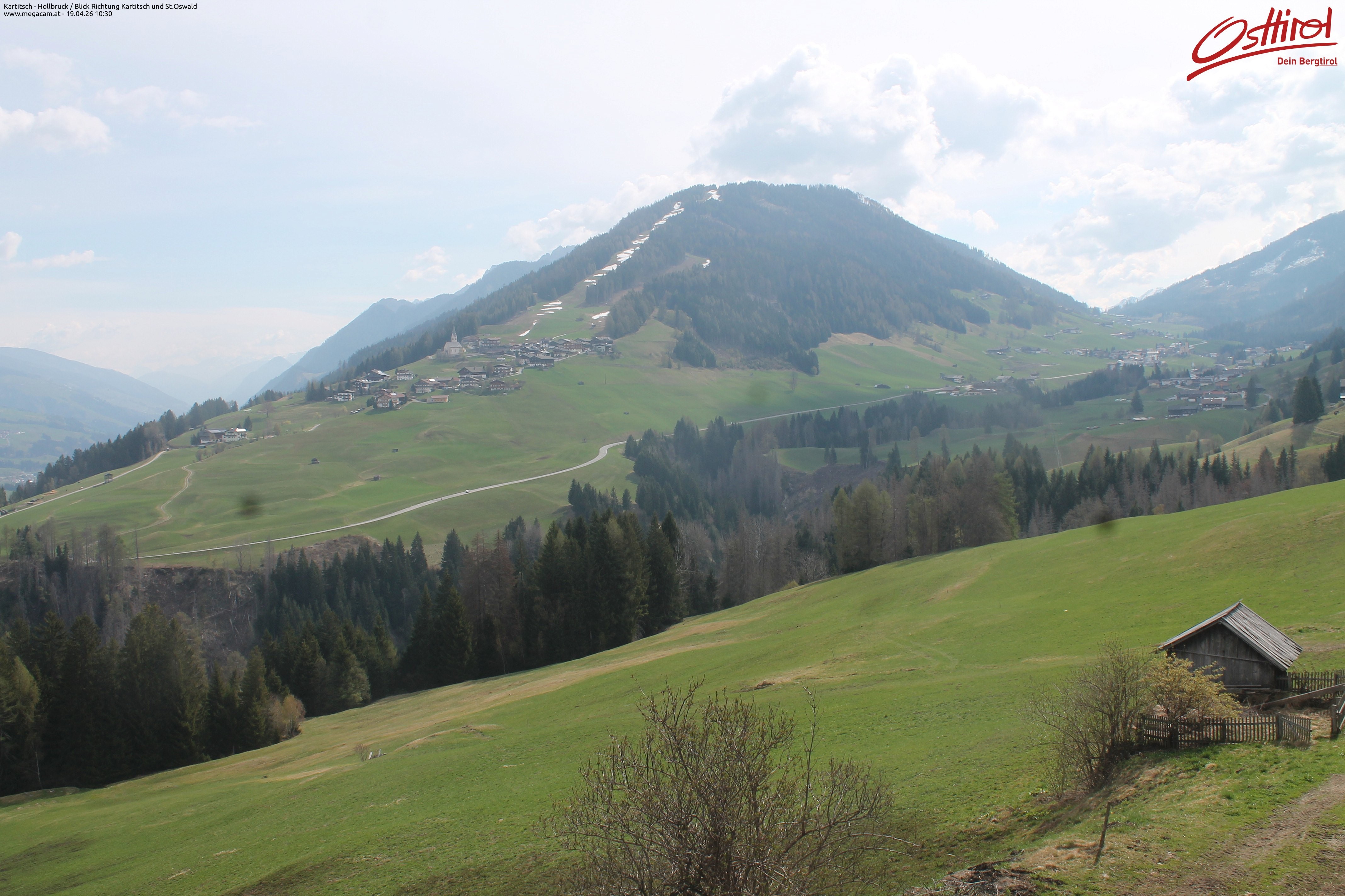 Archiv Foto Webcam Kartitsch - Osttirol