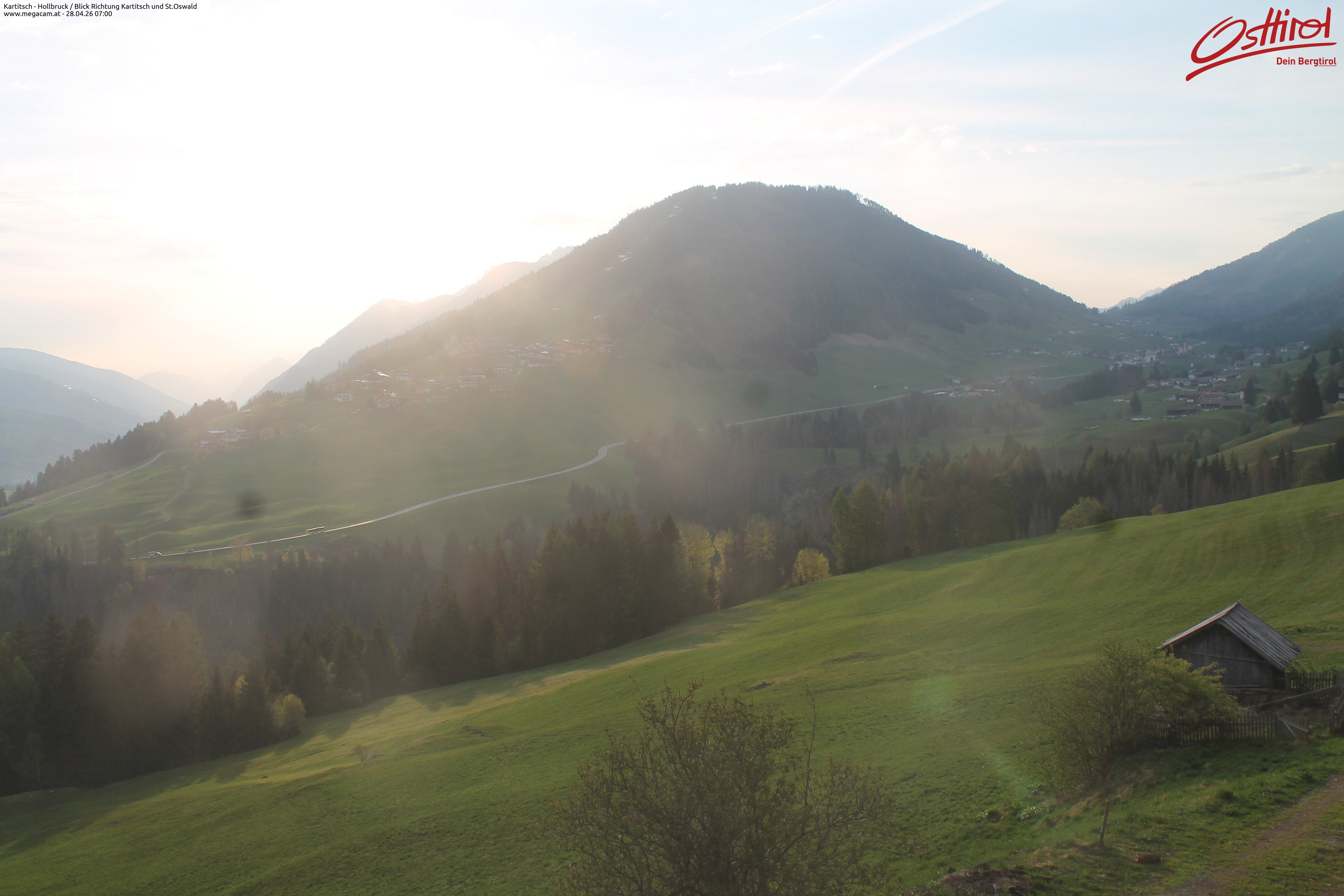 Archiv Foto Webcam Kartitsch - Osttirol