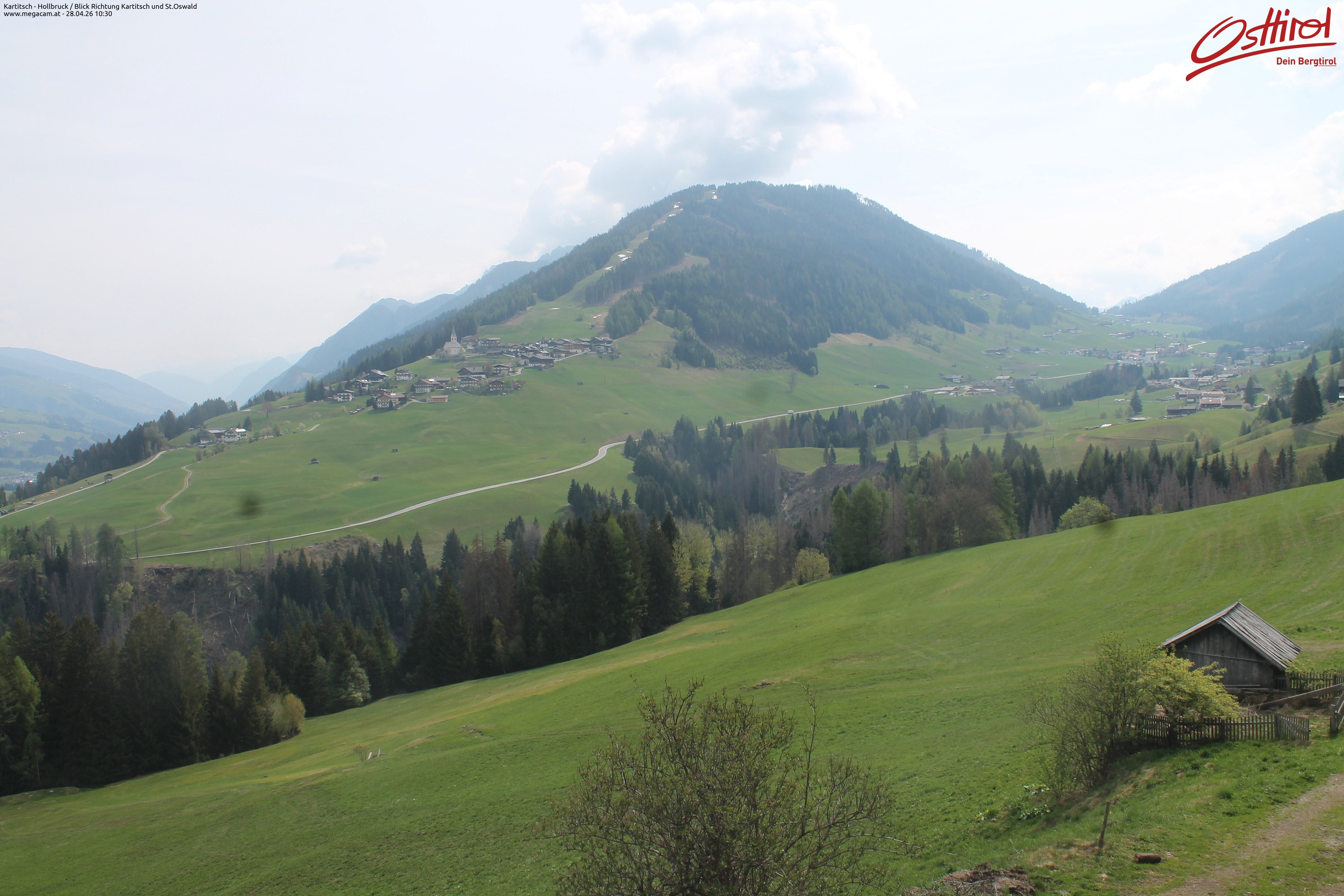 Archiv Foto Webcam Kartitsch - Osttirol