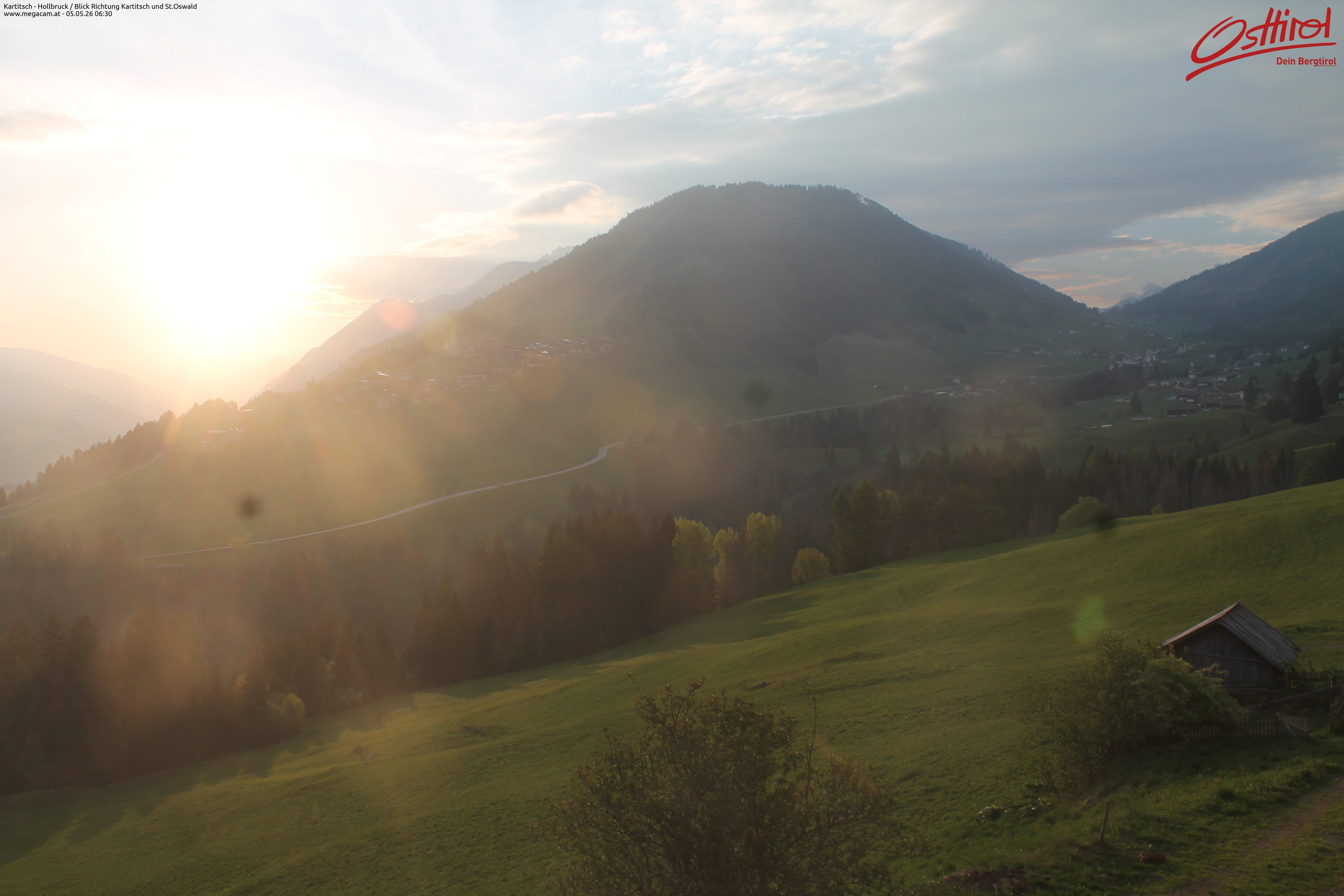 Archived image Webcam Hochpustertal valley: Kartitsch