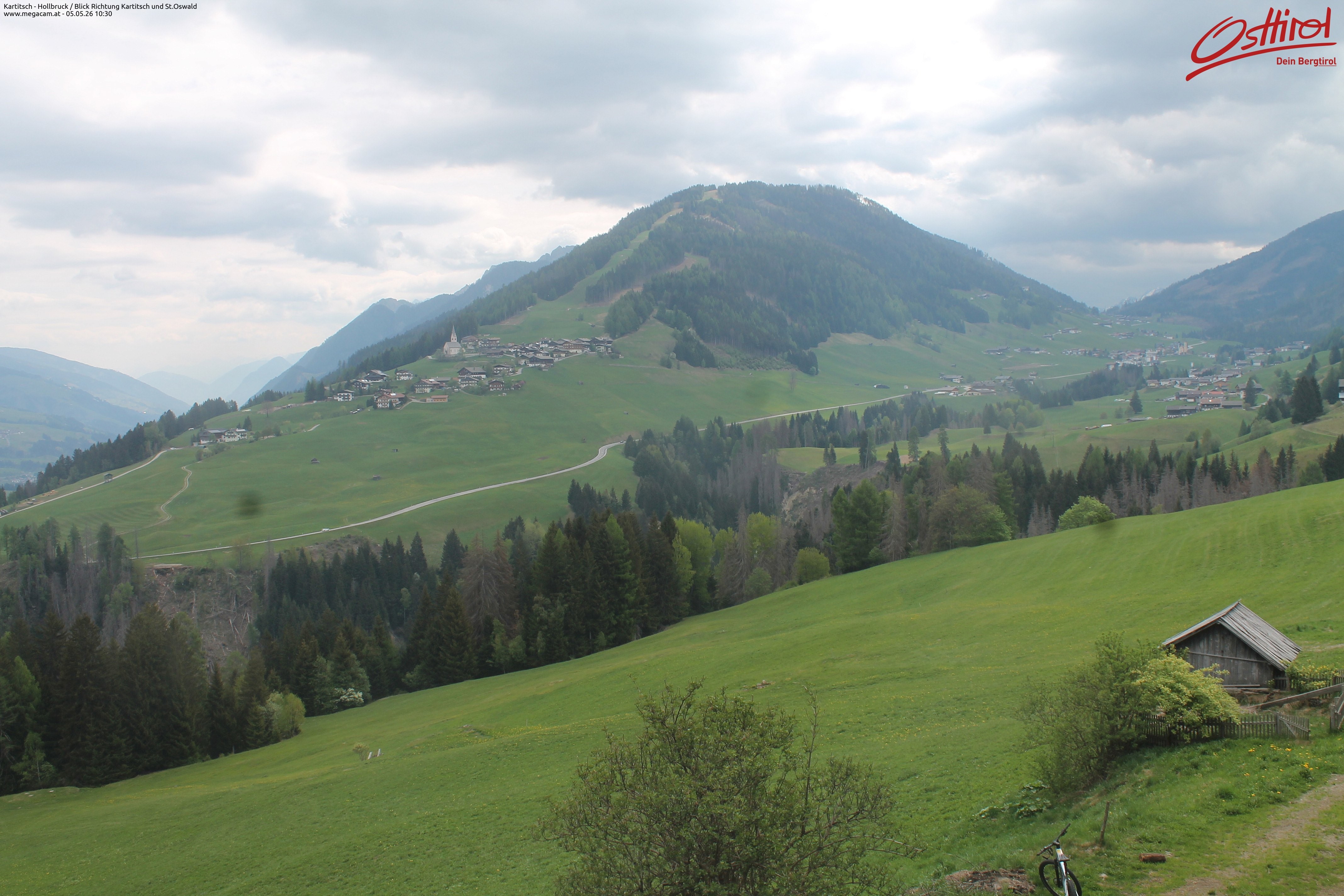 Archived image Webcam Hochpustertal valley: Kartitsch